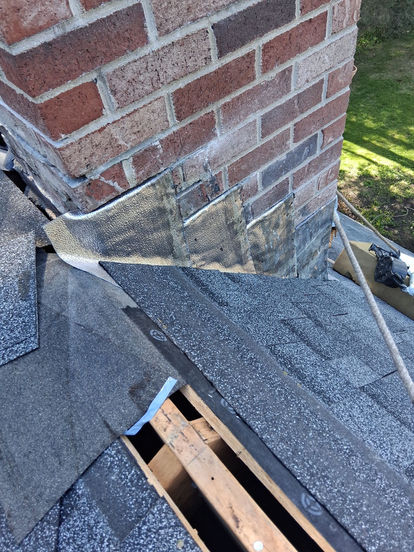 Complete Residential Roofing Installation and Chimney Reflash in Ogunquit by Tall pine roofing