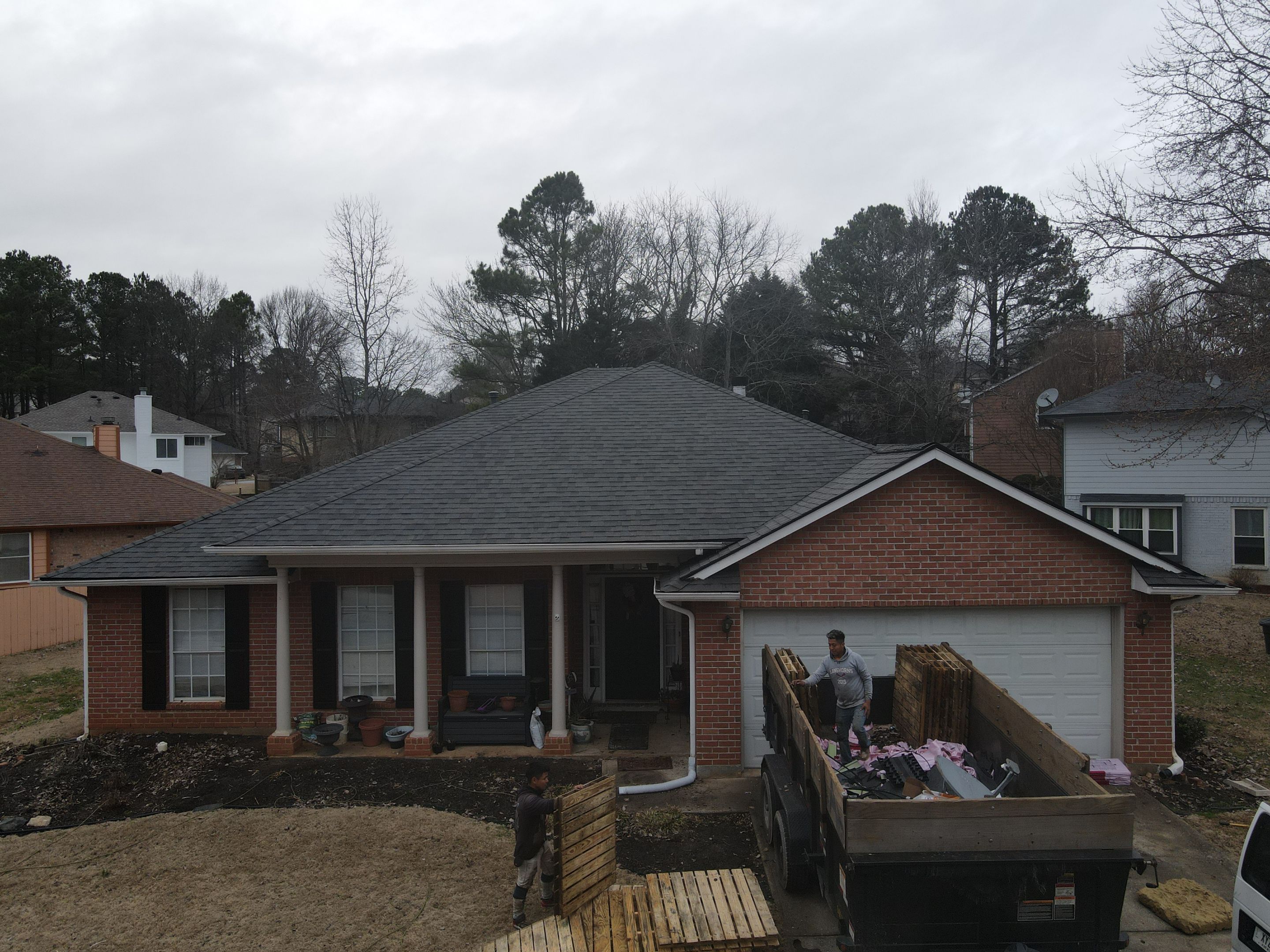 Residential Roofing Installation using Owens Corning by Inspector Roofing and Restoration
