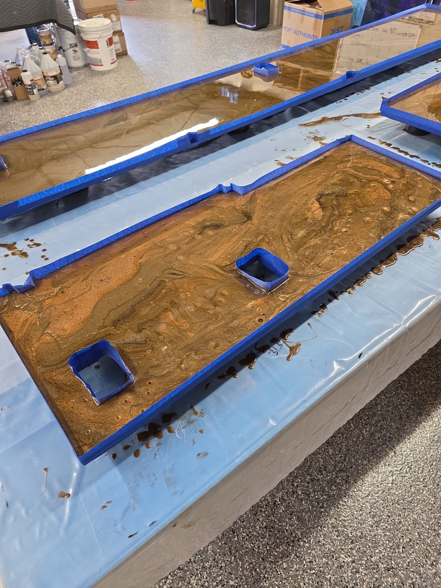 Epoxy countertops by Matt Gifford Painting LLC