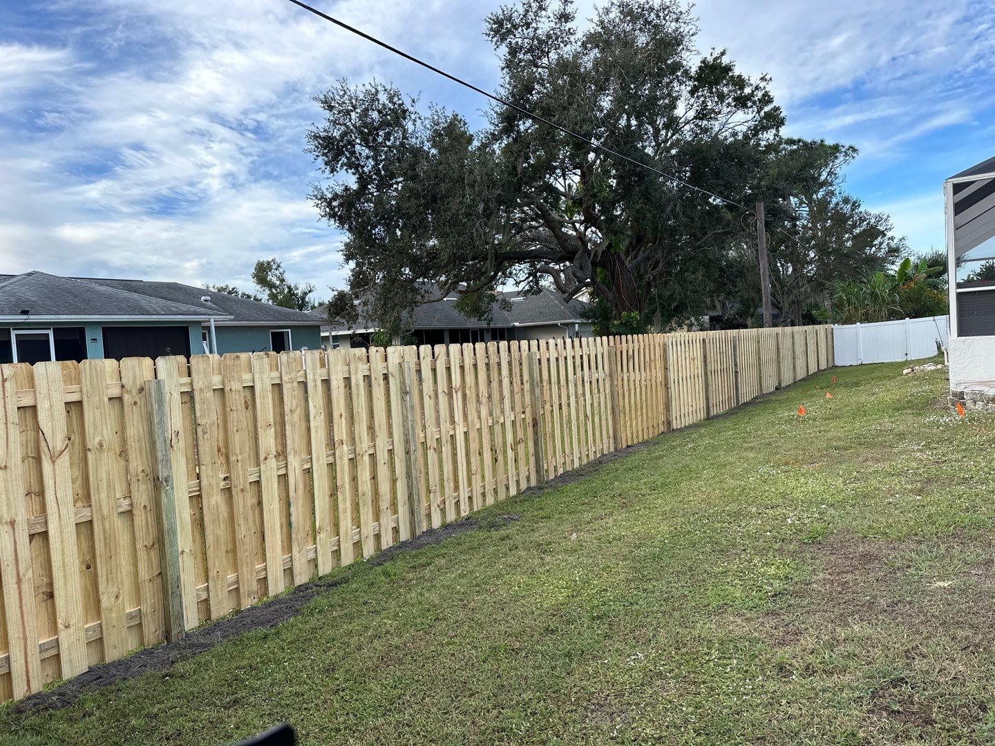 Wood Fence Installation using Wood Pressure Treated Fence  by Asap fence and gates, LLC