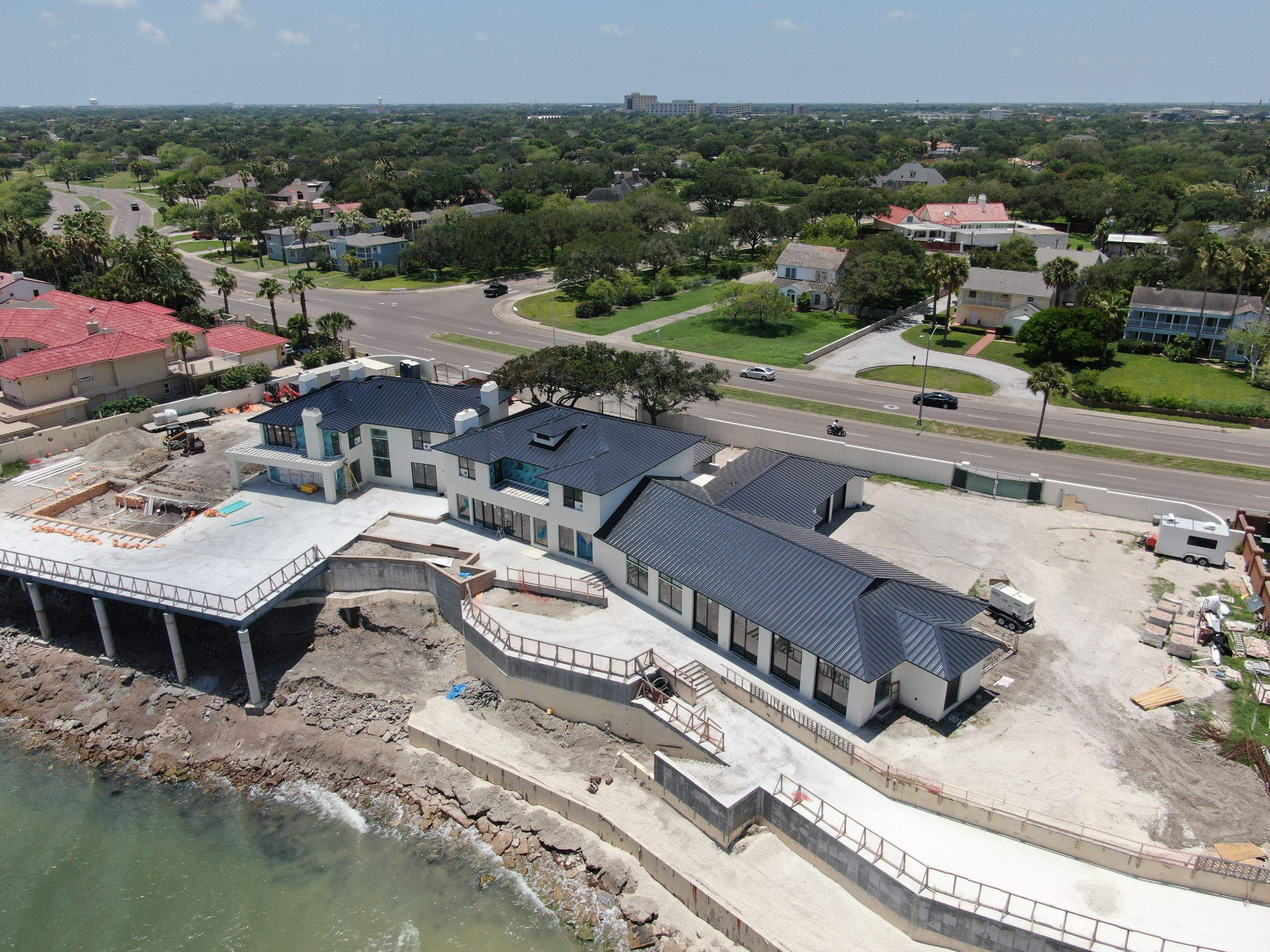 Megalodon Metal Roof on Corpus Bay by Bayfront Roofing and Construction