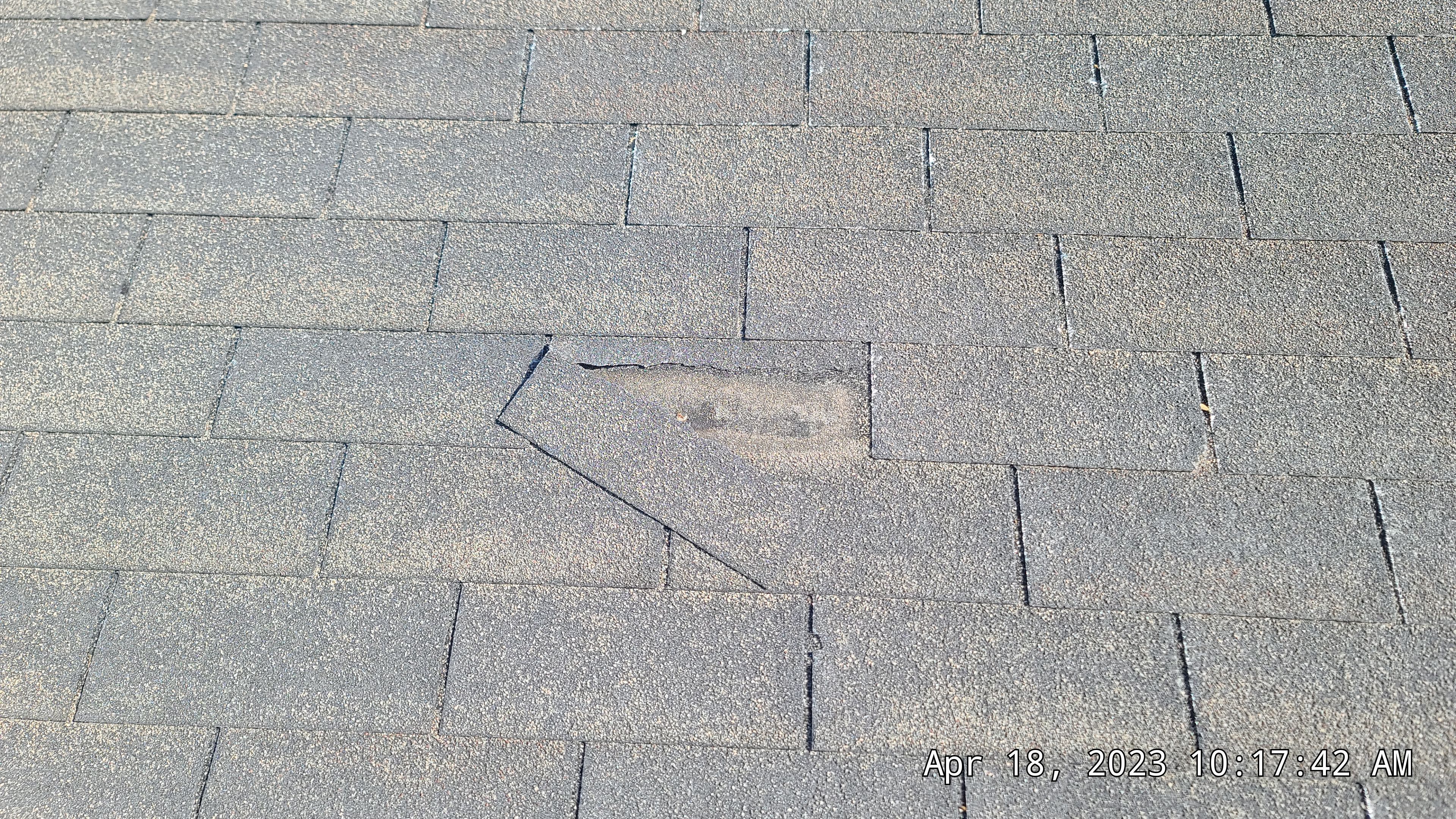 Storm Restoration Reroof: 25 Year 3-Tab Shingle by Hostetler Roofing