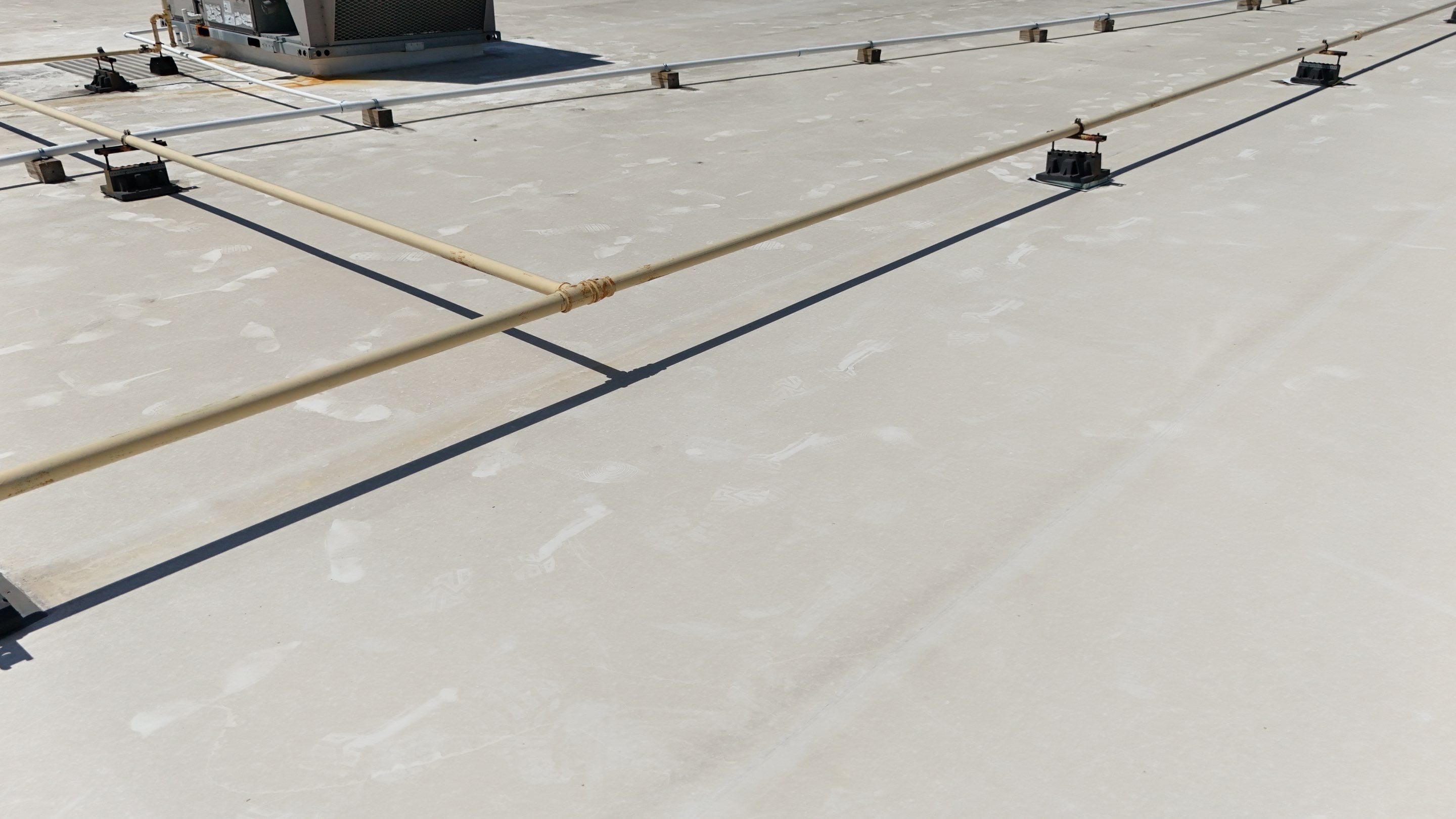 Commercial Flat Roof Repair and Safety Guardrail Installation in Plano by Armor Roofing | Exteriors