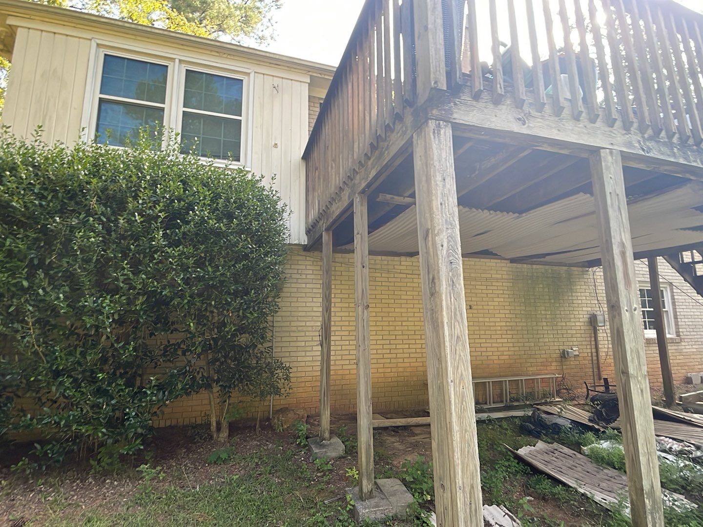 Split Rail Trail - Deck Installation  by Pillar and Pine