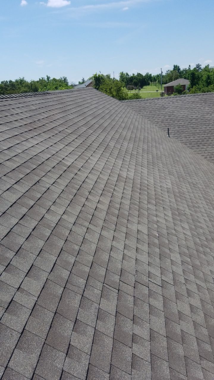 Reroof using GAF HDZ Weathered Wood by Castillo Roofing