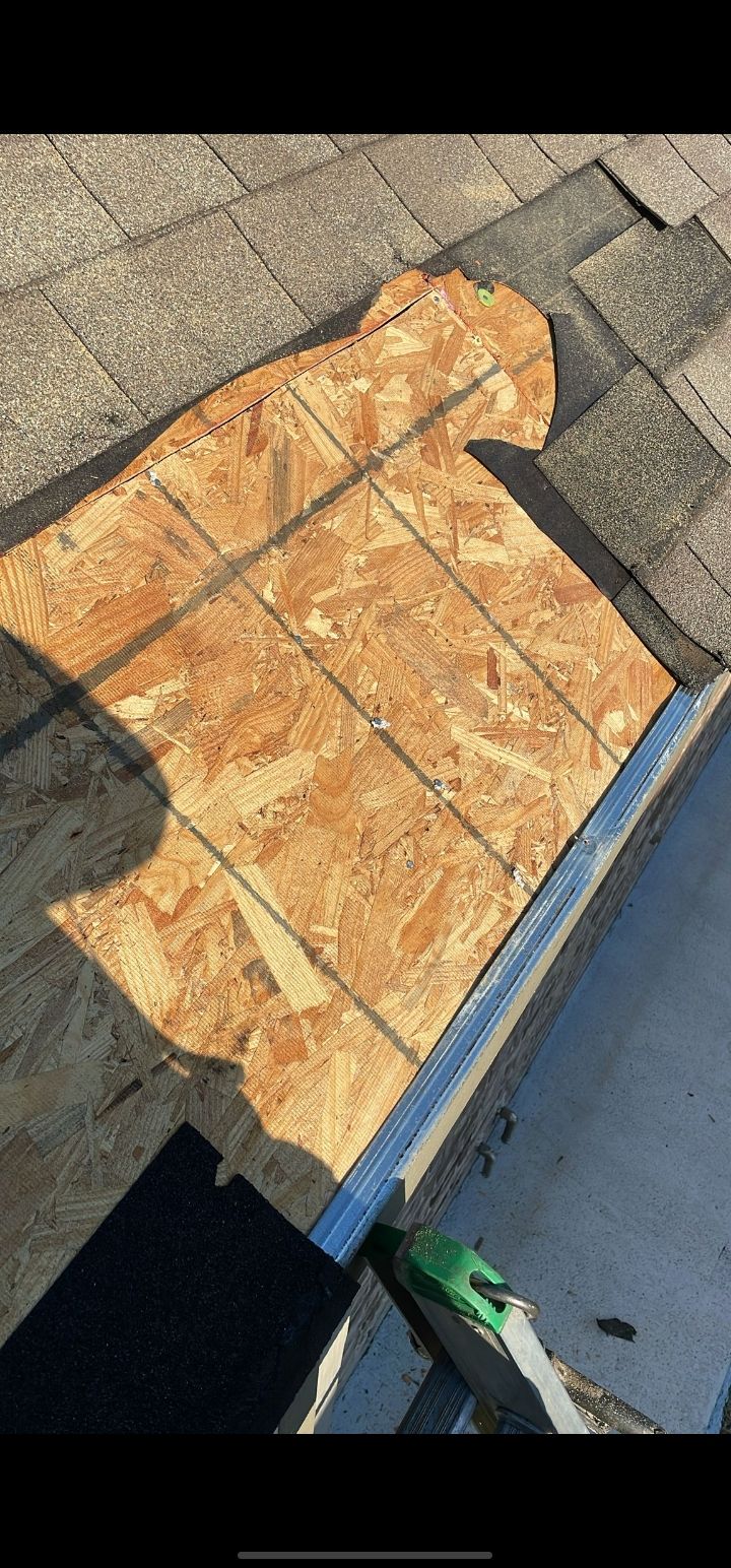 Hail Damage using Owen's Corning Duration (Lifetime) Shingles by Roof Repair Company