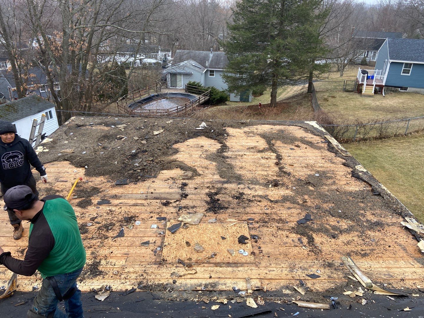 Residential Roofing Repair using EPDM/Rubber by Sensible Home Solutions