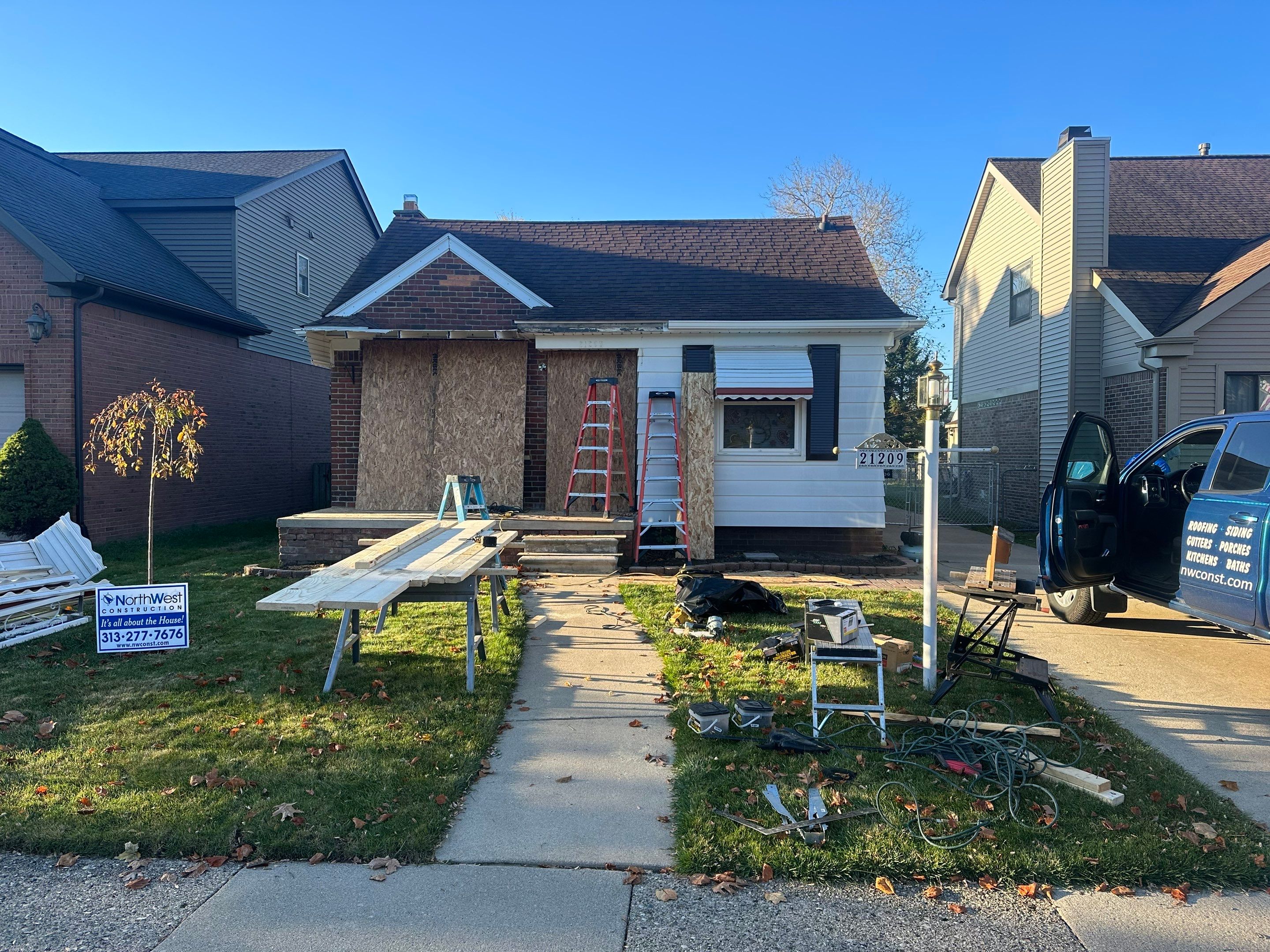 Project in Dearborn, MI by Northwest Construction 