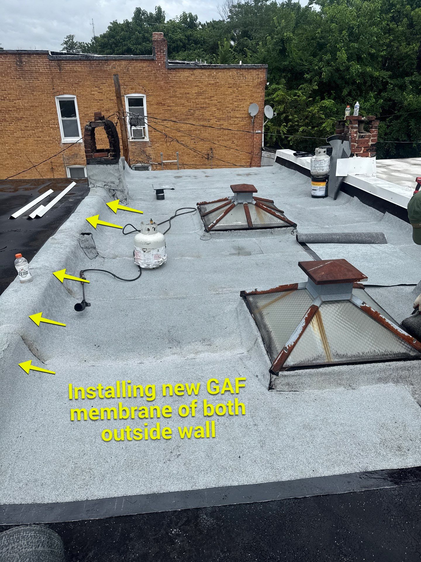 New Flat Roof by Alpha Design Services