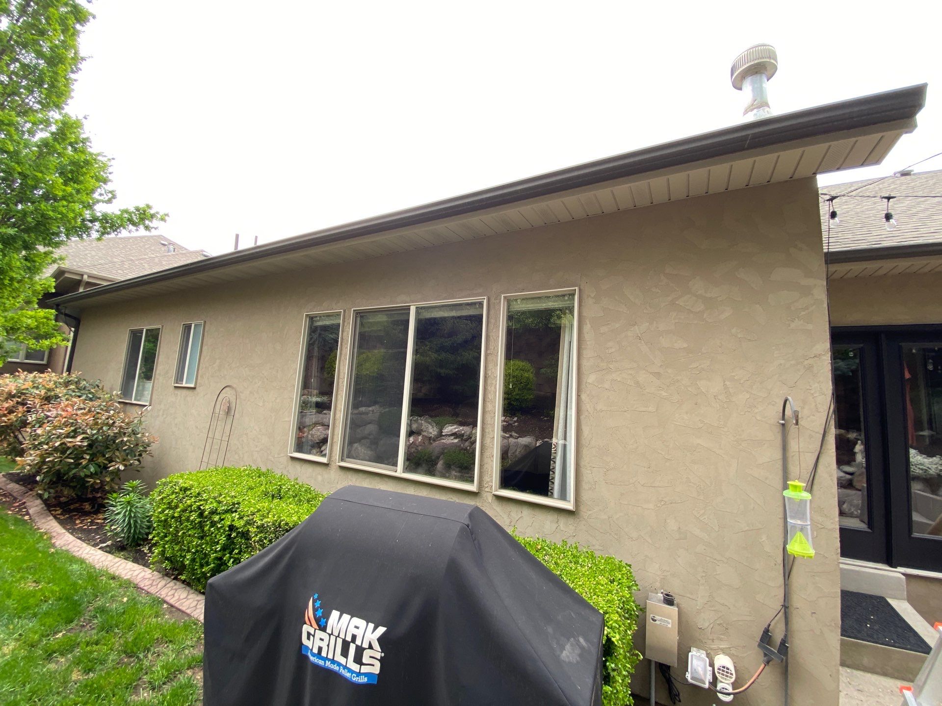 Project in Cottonwood Heights by Emerald Gotcha Gutters 