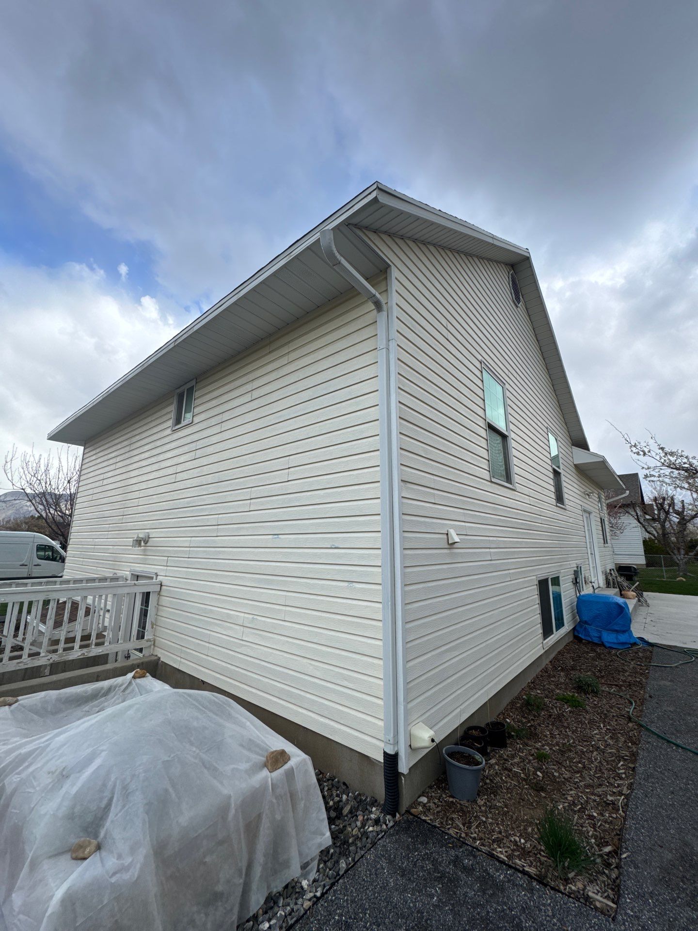 Project in Orem by Master Rain Gutters.