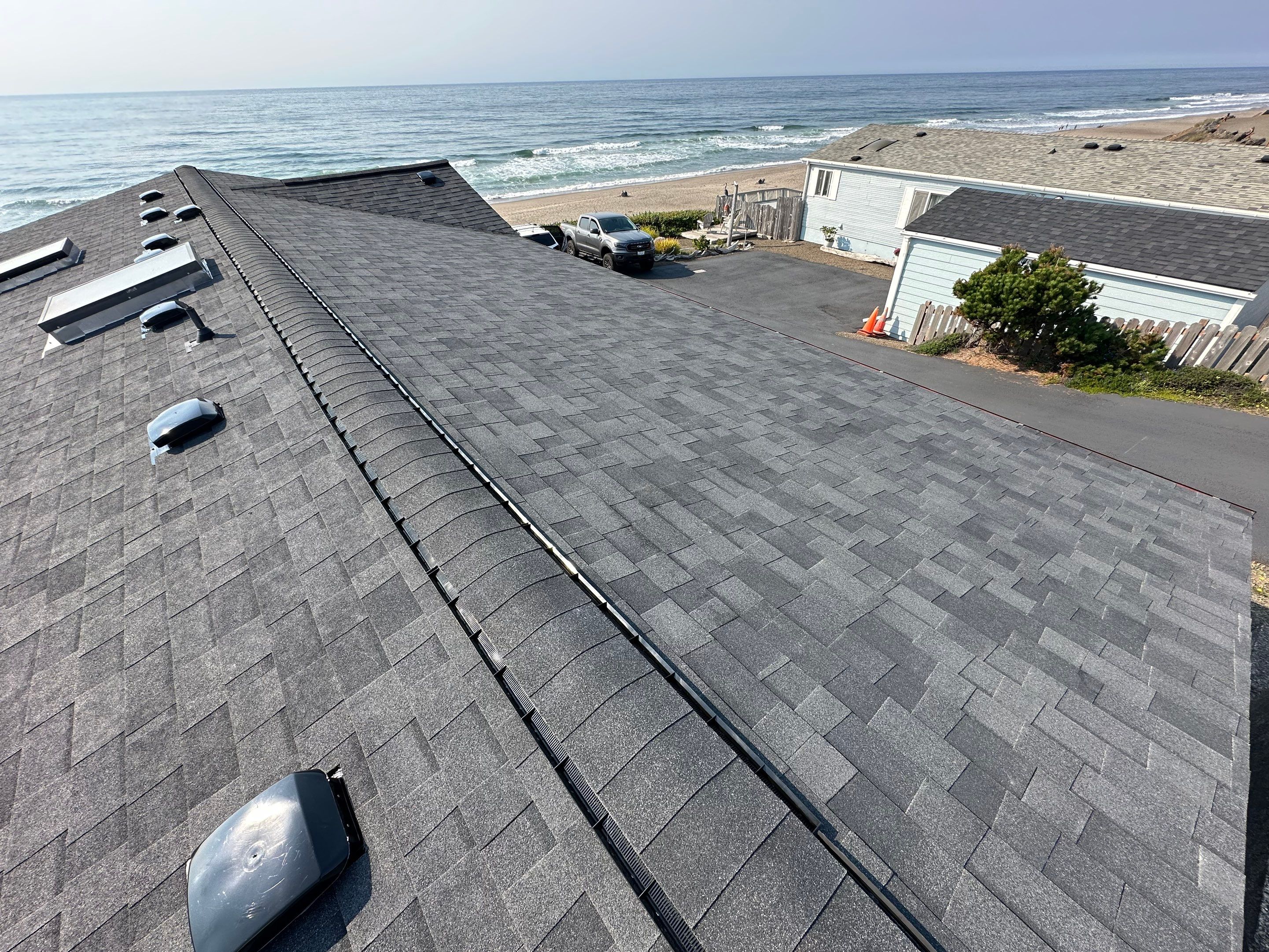 Project in Depoe Bay, OR by Eagle Point Roofing