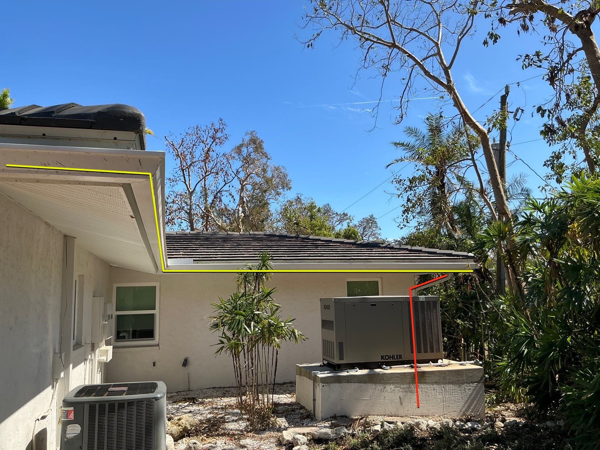 Custom Color Gutter Solutions in Sarasota FL by Gutter Professors