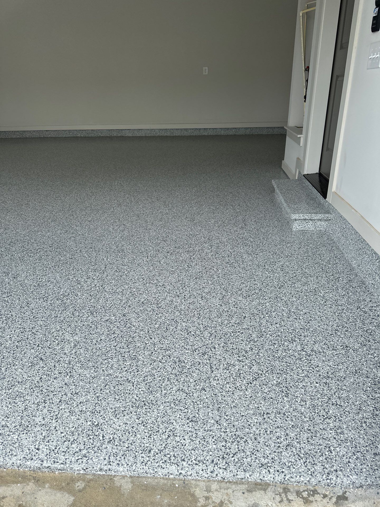 Garage Floor Coating using Gravel by My Garage Floor Guys
