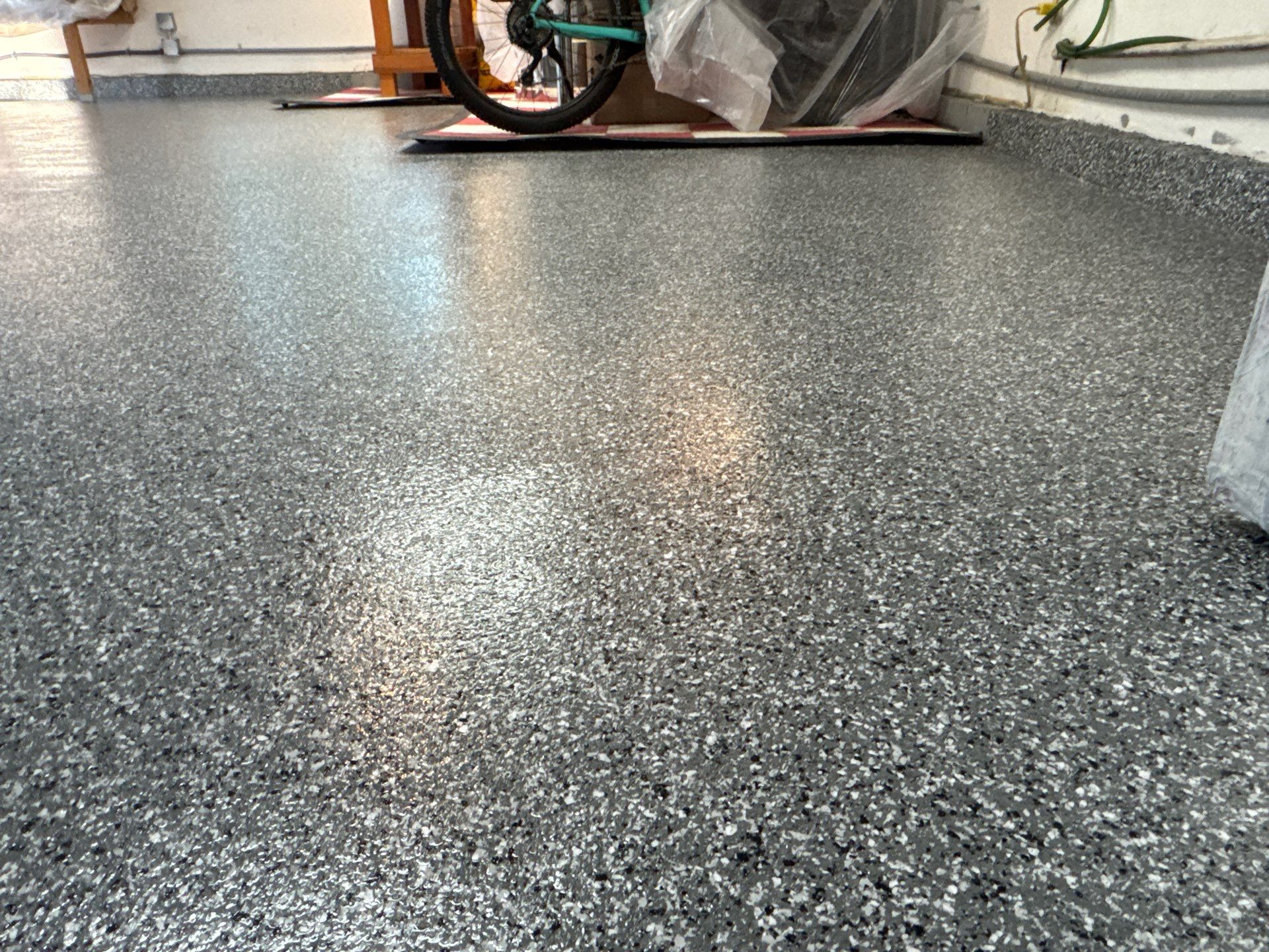 Garage in Gainesville, FL in Smoke by Cross Creek Concrete Coatings