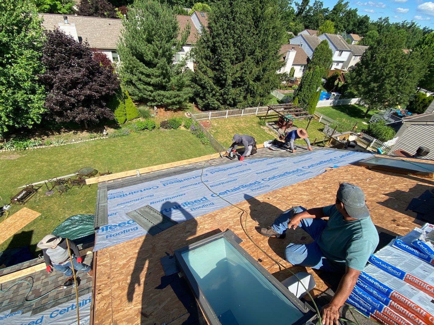 Roof Replacement using CertainTeed Landmark by 180 Contractors