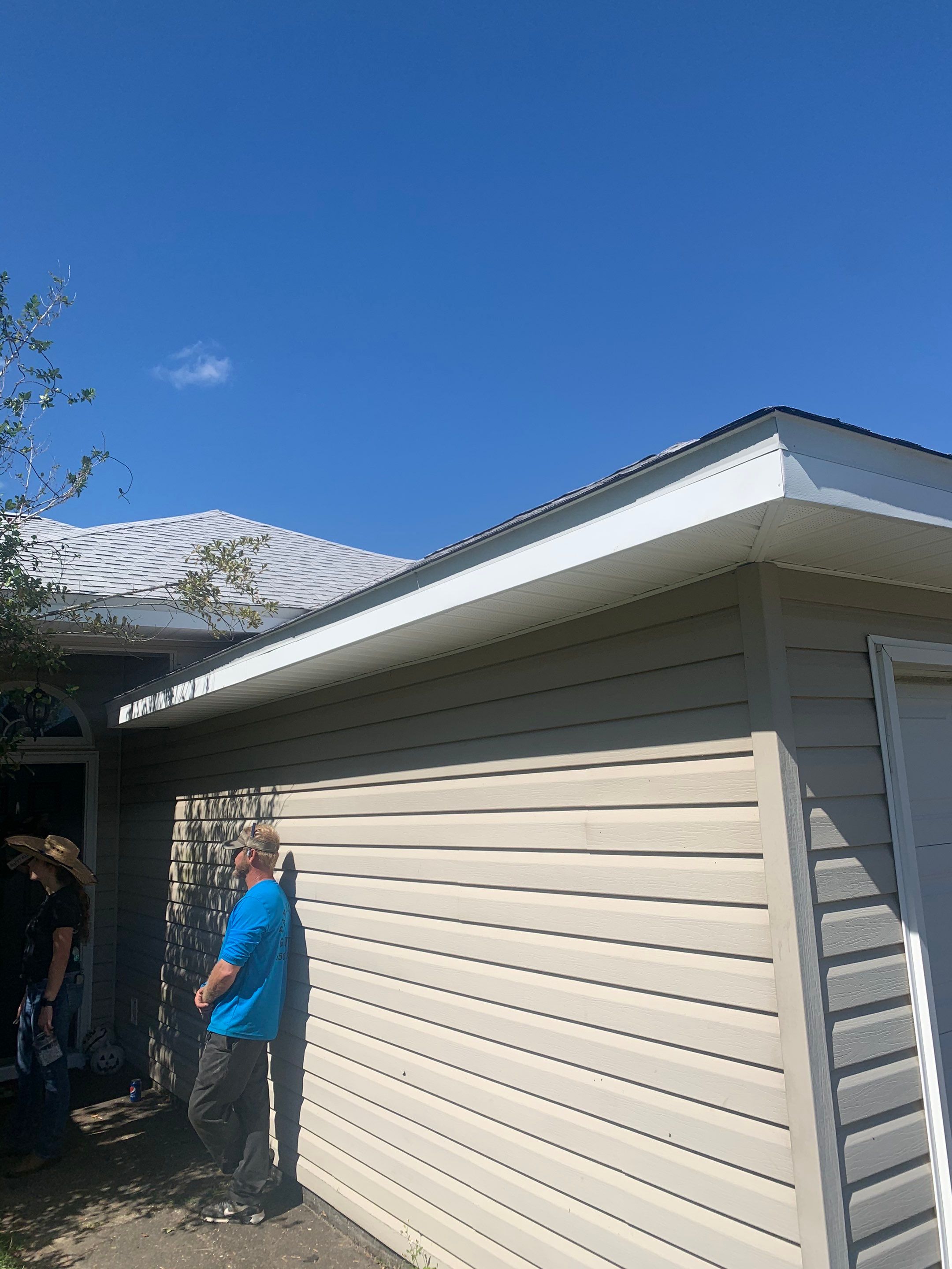 Residential Soffit and Fascia Roof Repair by Gutter Professors