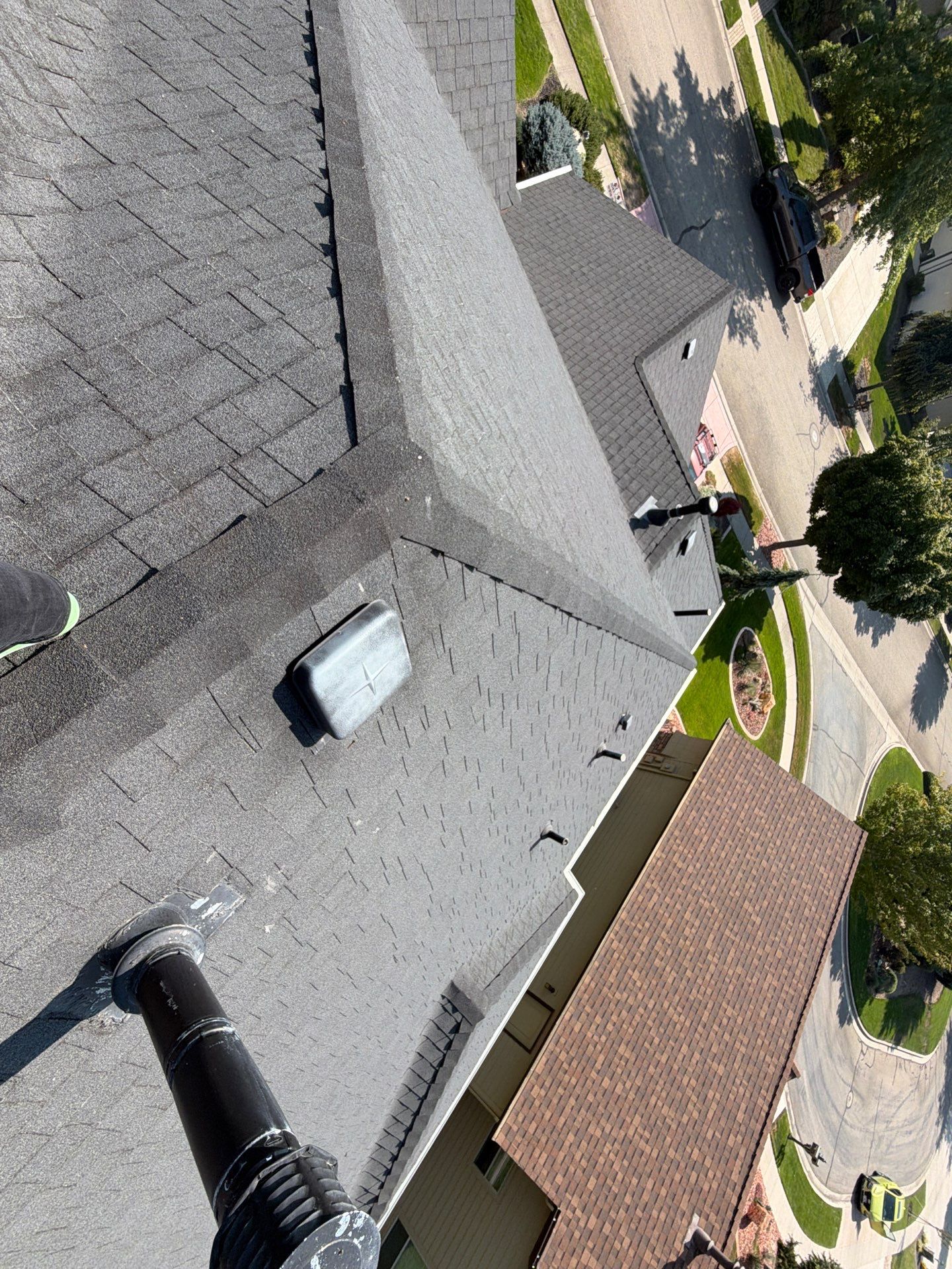 Residential Roof Replacement and Attic Structural Repair in Eagle by Olive Roofing