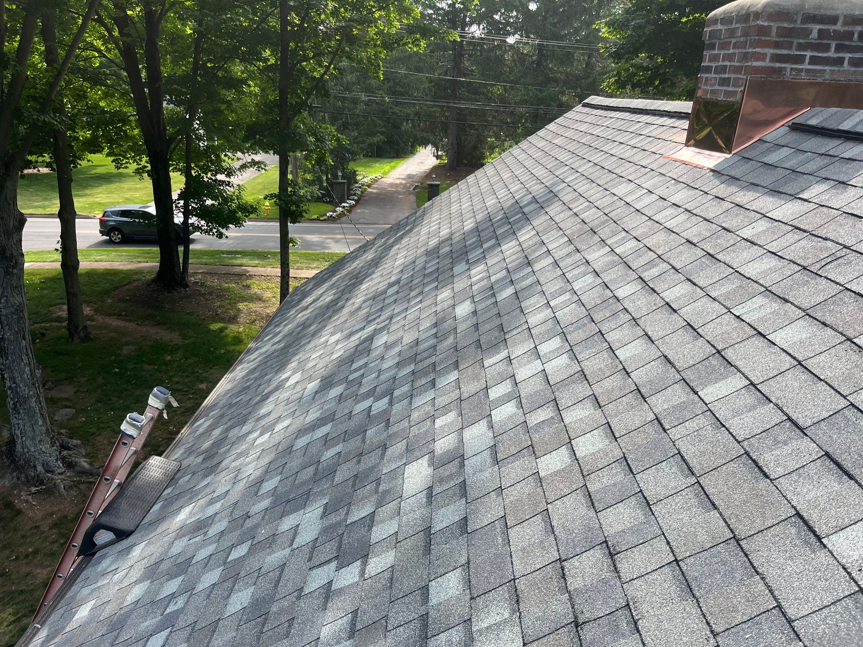 DiGiorgi does a brand new roof in Cheshire, CT by DiGiorgi Roofing and Siding Inc