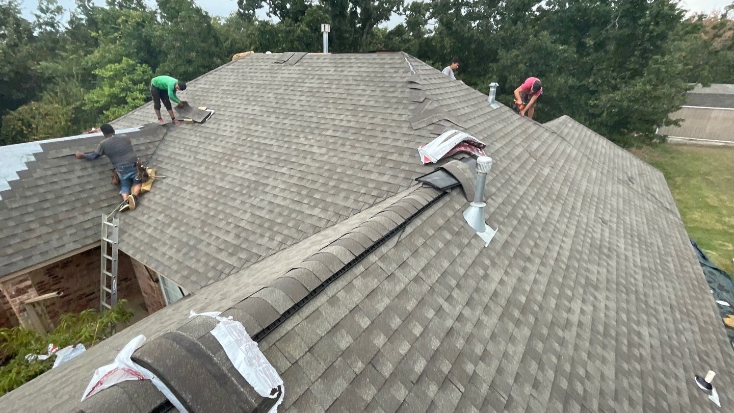 Residential Roofing Installation using GAF Natural Shadow  by A & H Roofing and Contracting