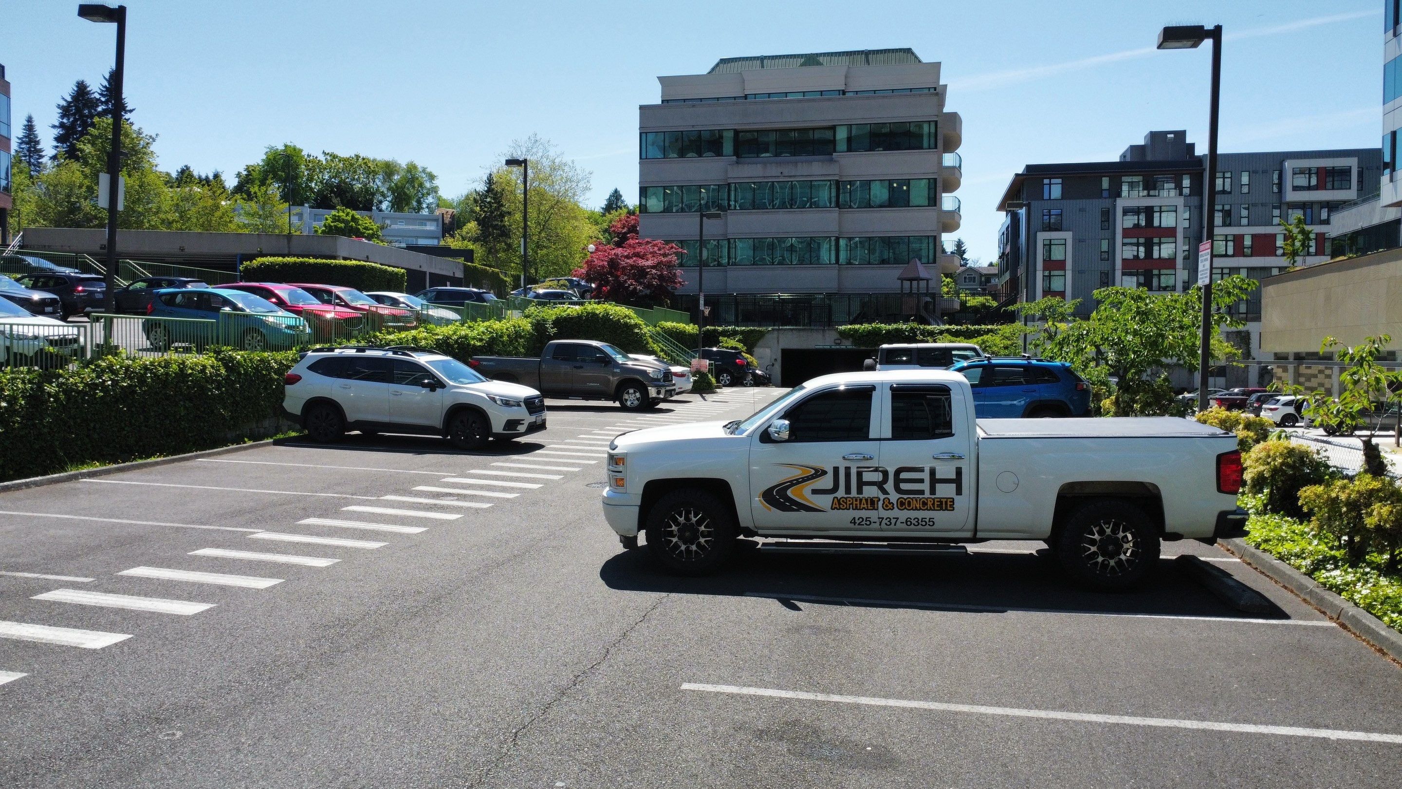 Davidson, Serles & Associates | Parking Lot Sealcoating & Striping by Jireh Asphalt & Concrete Inc 