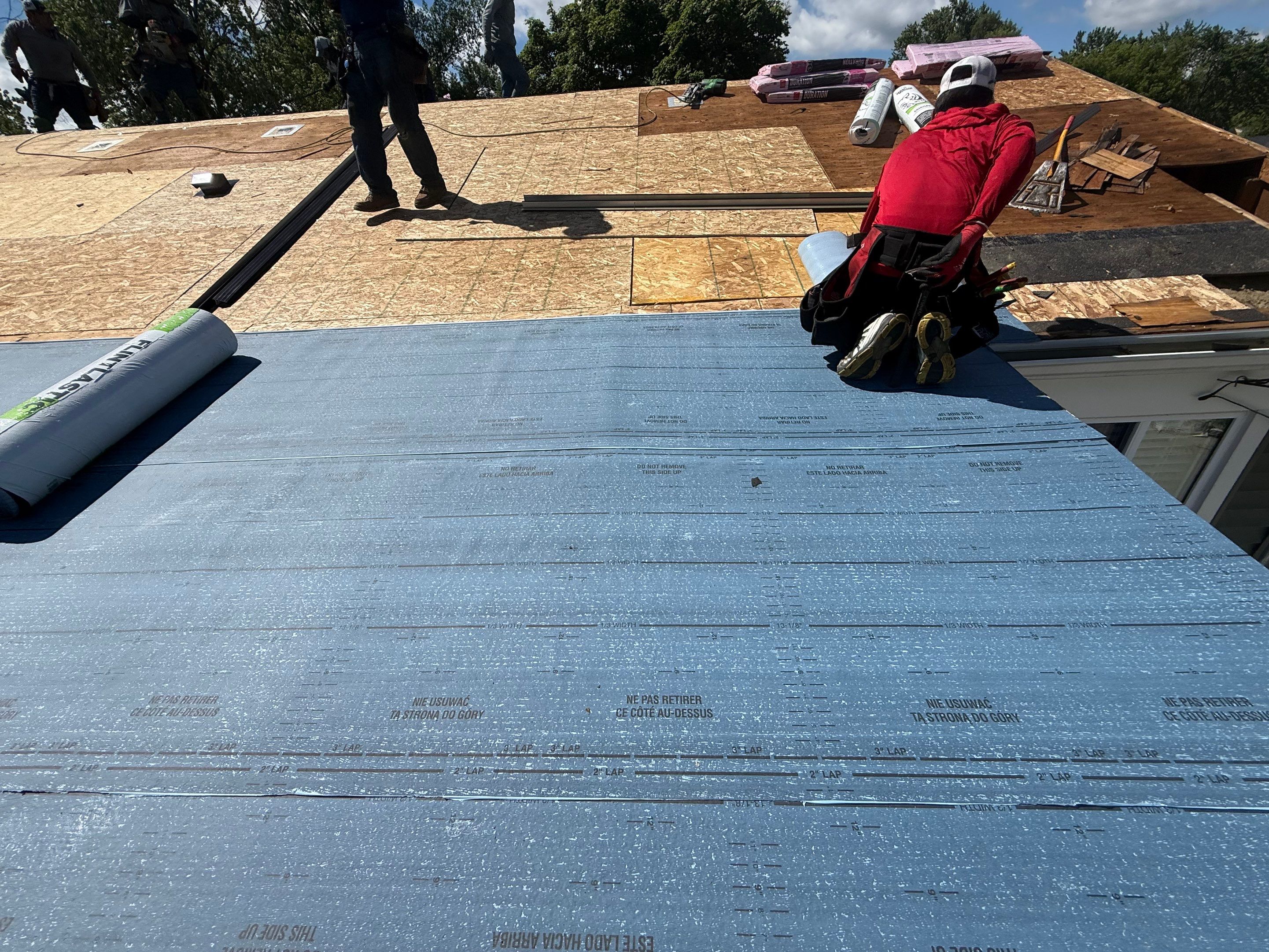 Roof Replacement using Owens Corning Tru Definitions by 180 Contractors