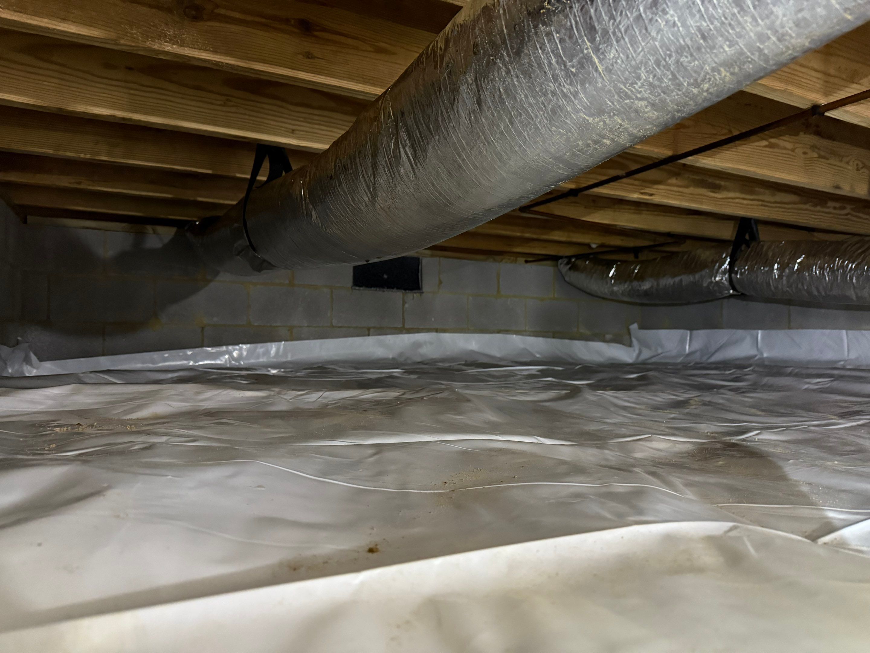 Project in Yorktown by Patriot Crawl Space Repairs