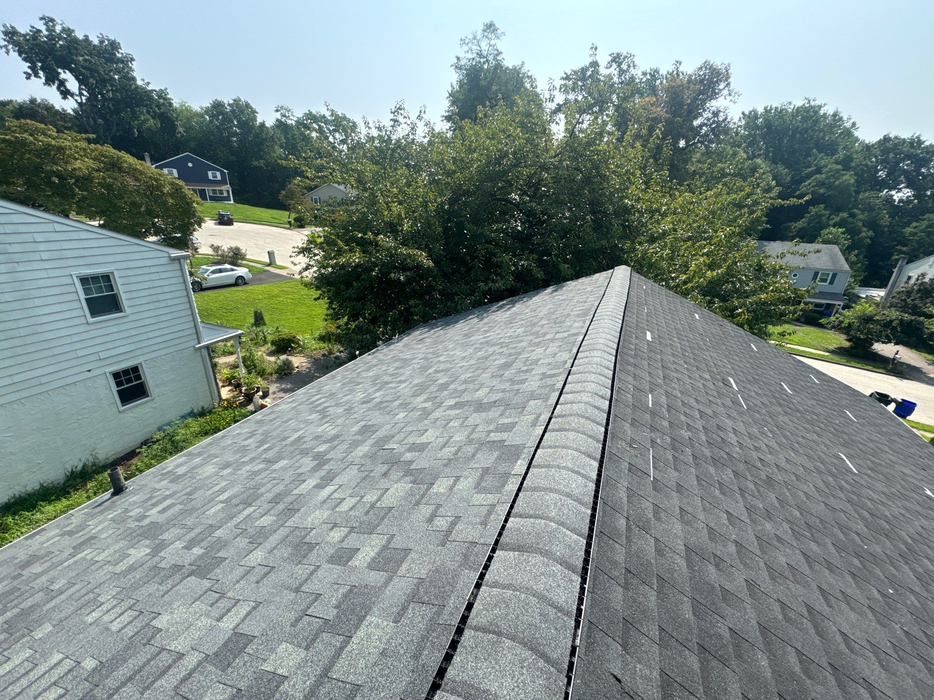 Silver Birch Shingles by Reimagine Roofing