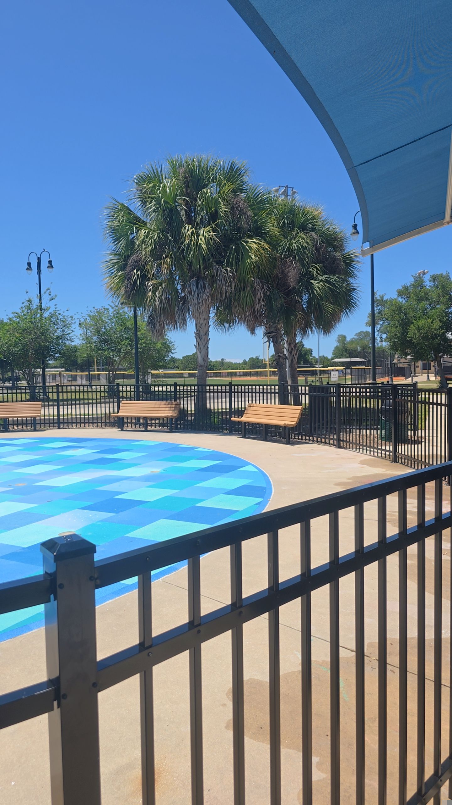 Atwater Splashpad for the City of North Port by True Fence LLC