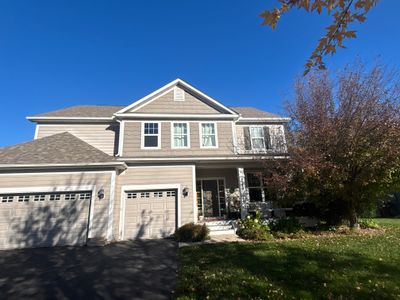 5" White Seamless Gutter Installation – Cottage Grove, MN