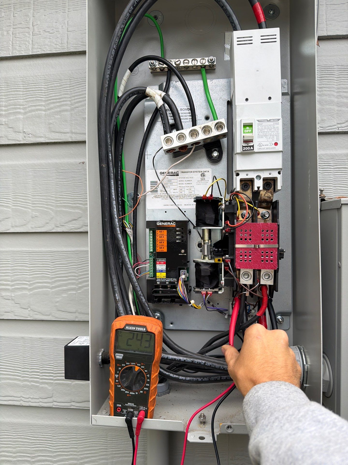 Houston Residential Generac Standby Generator Installation in Houston, Texas by GenTex Elite Services