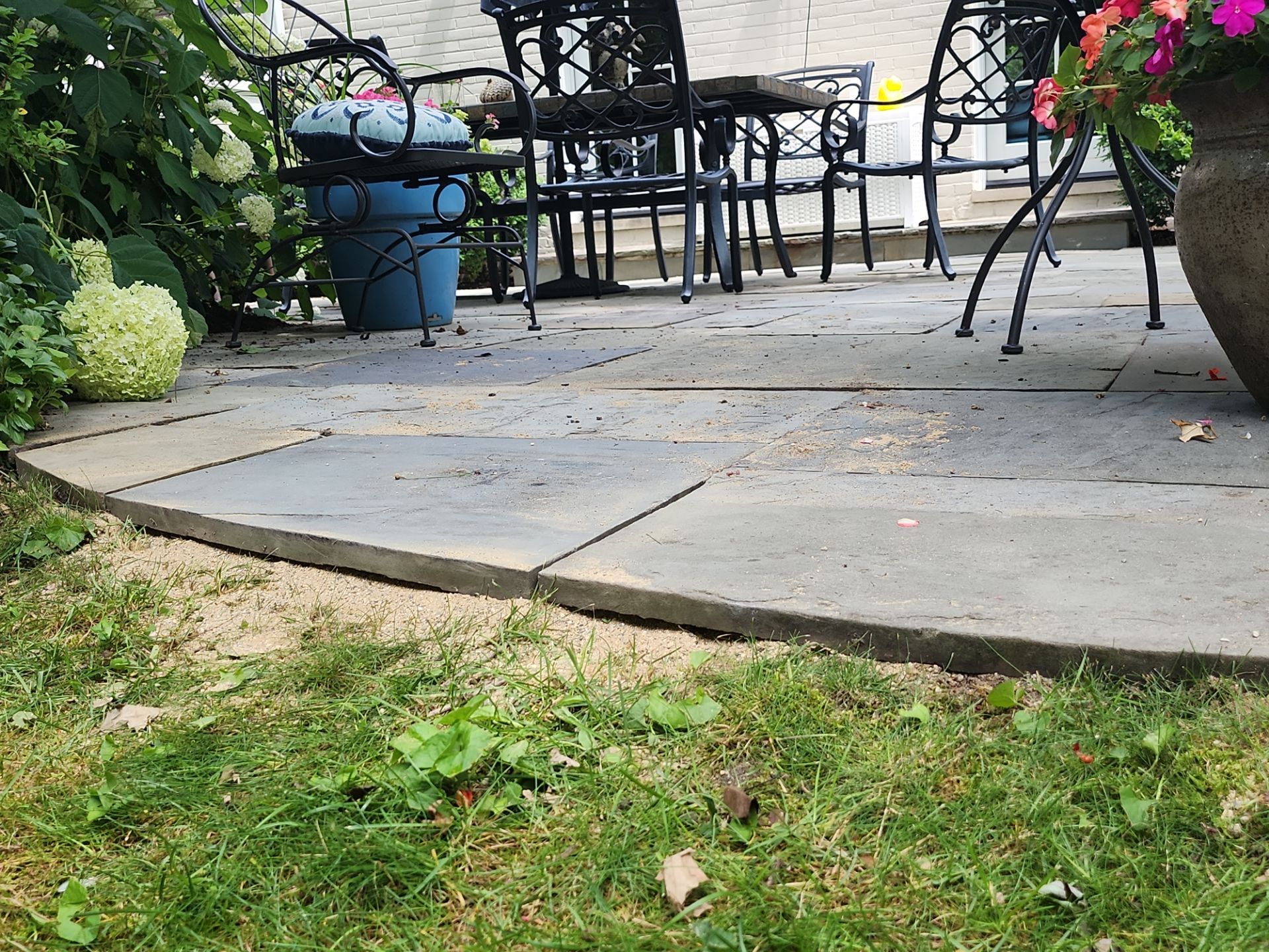 Glenview stone repair, and cleaning by Northern Power Washing LLC.