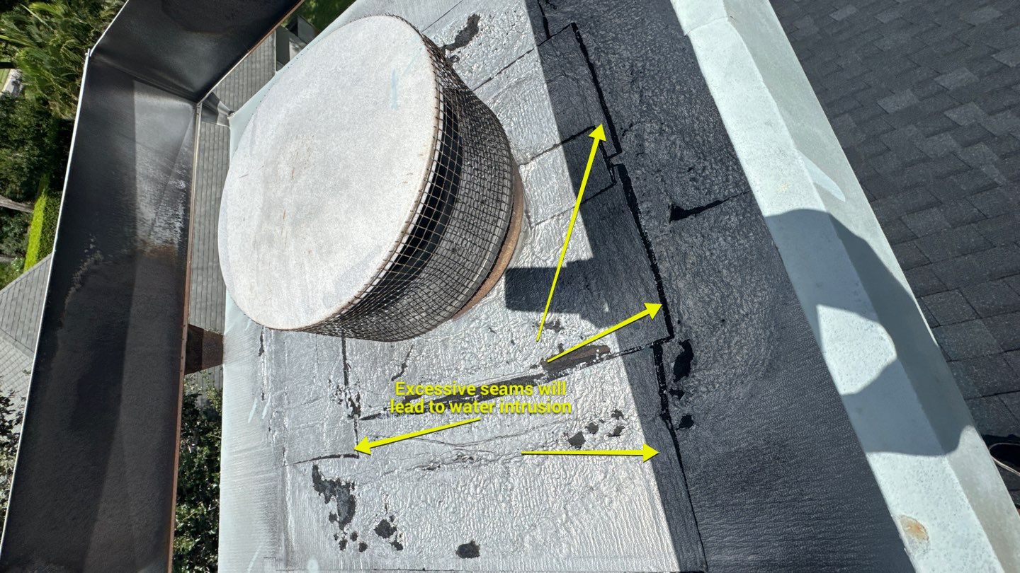 Chimney cleaning found to be with a damaged flue pipe by Hygienic Air, Inc