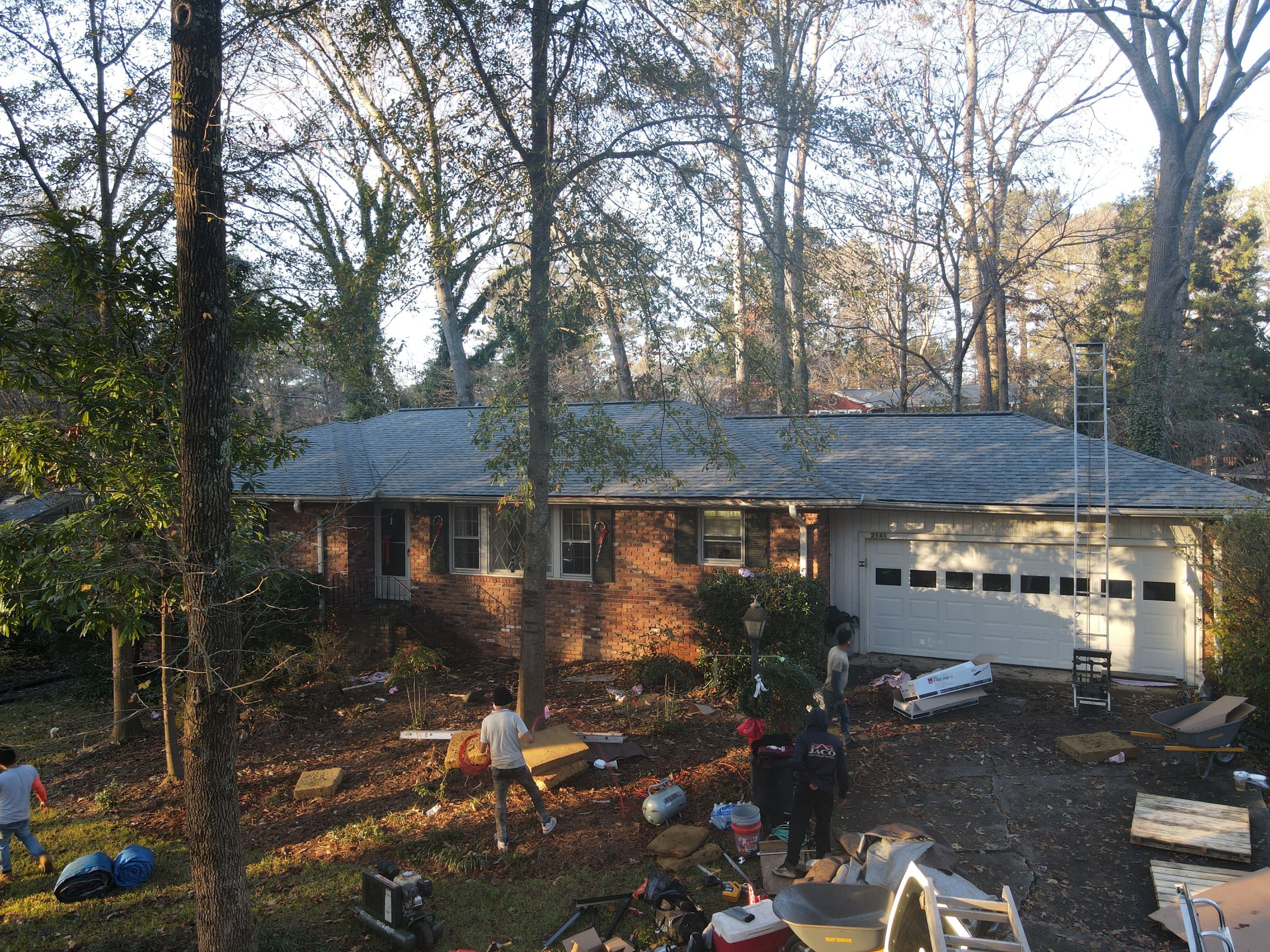 Residential Roofing Installation using Owens Corning by Inspector Roofing and Restoration