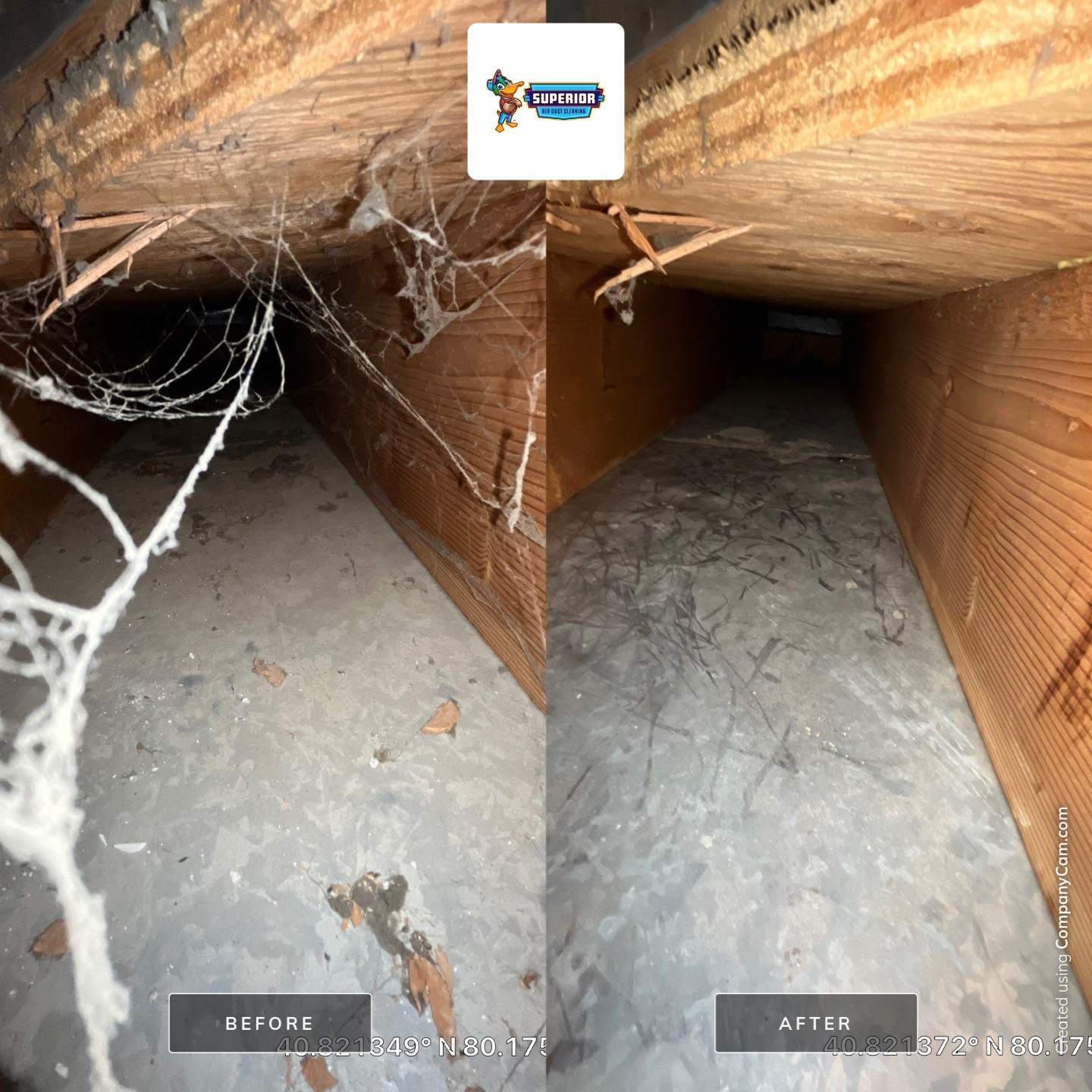Air Duct Cleaning With a Vacuum Truck in Fombell, PA by Superior Air Duct Cleaning