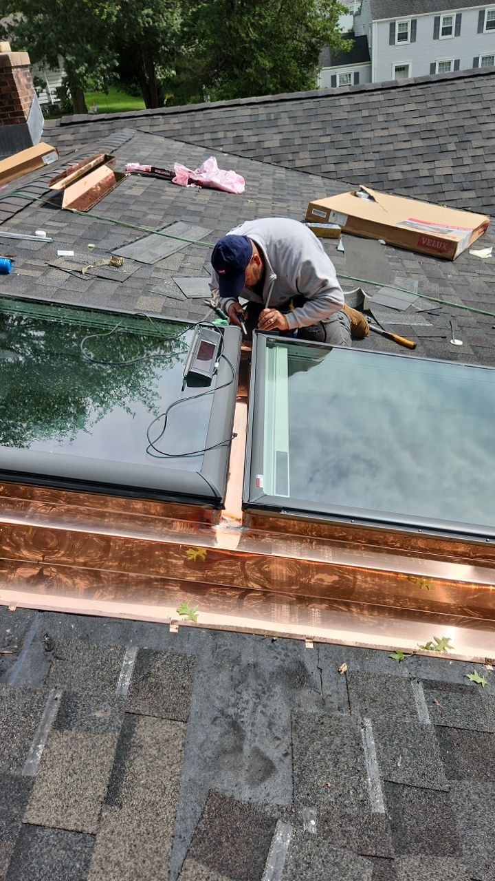 Residential Roofing Installation using Owens Corning TruDefinition Duration Designer - Black Sable by A Plus Exterior