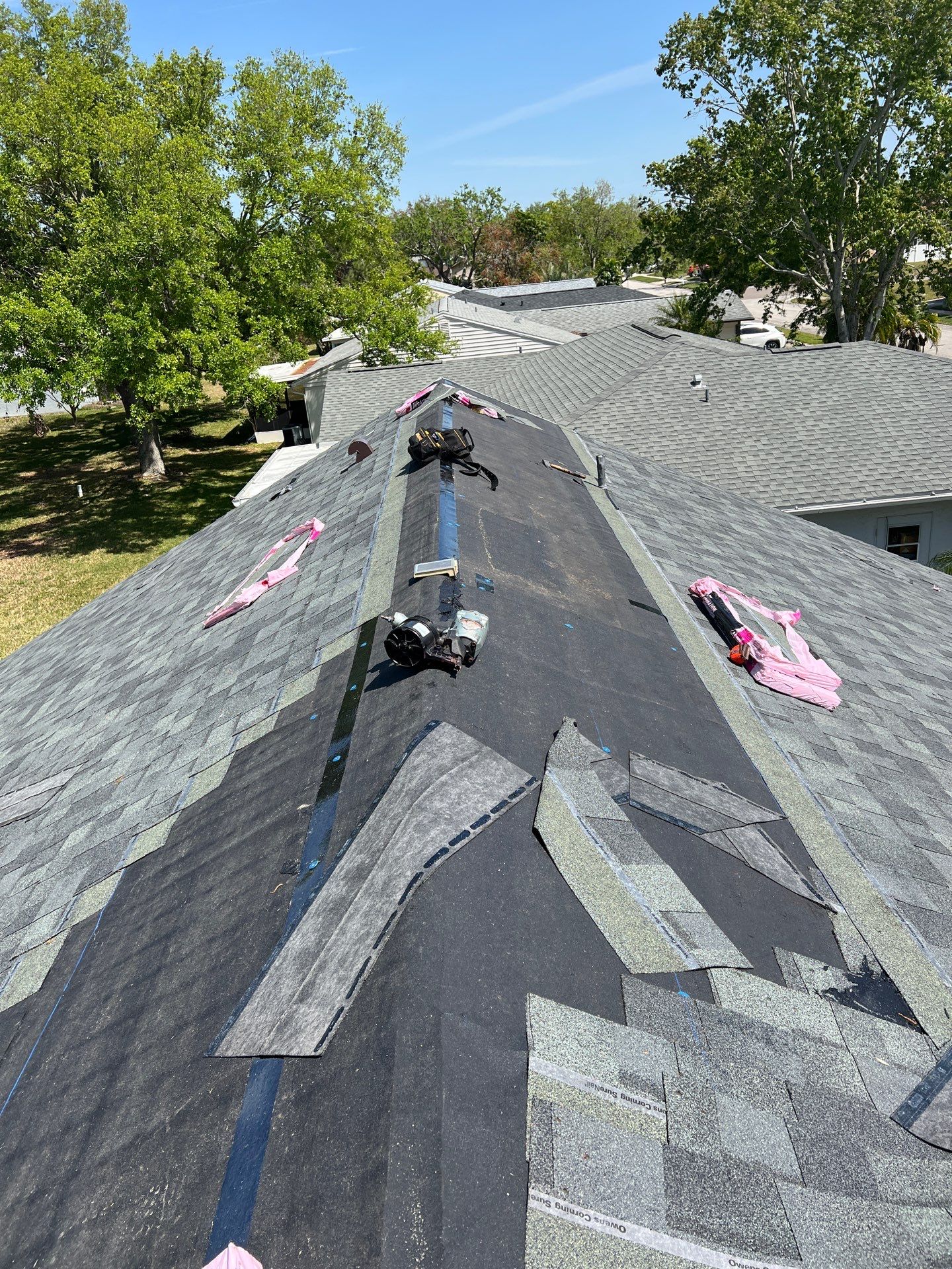 Project in Clearwater 33762 by Mitchell Roofing Company LLC 