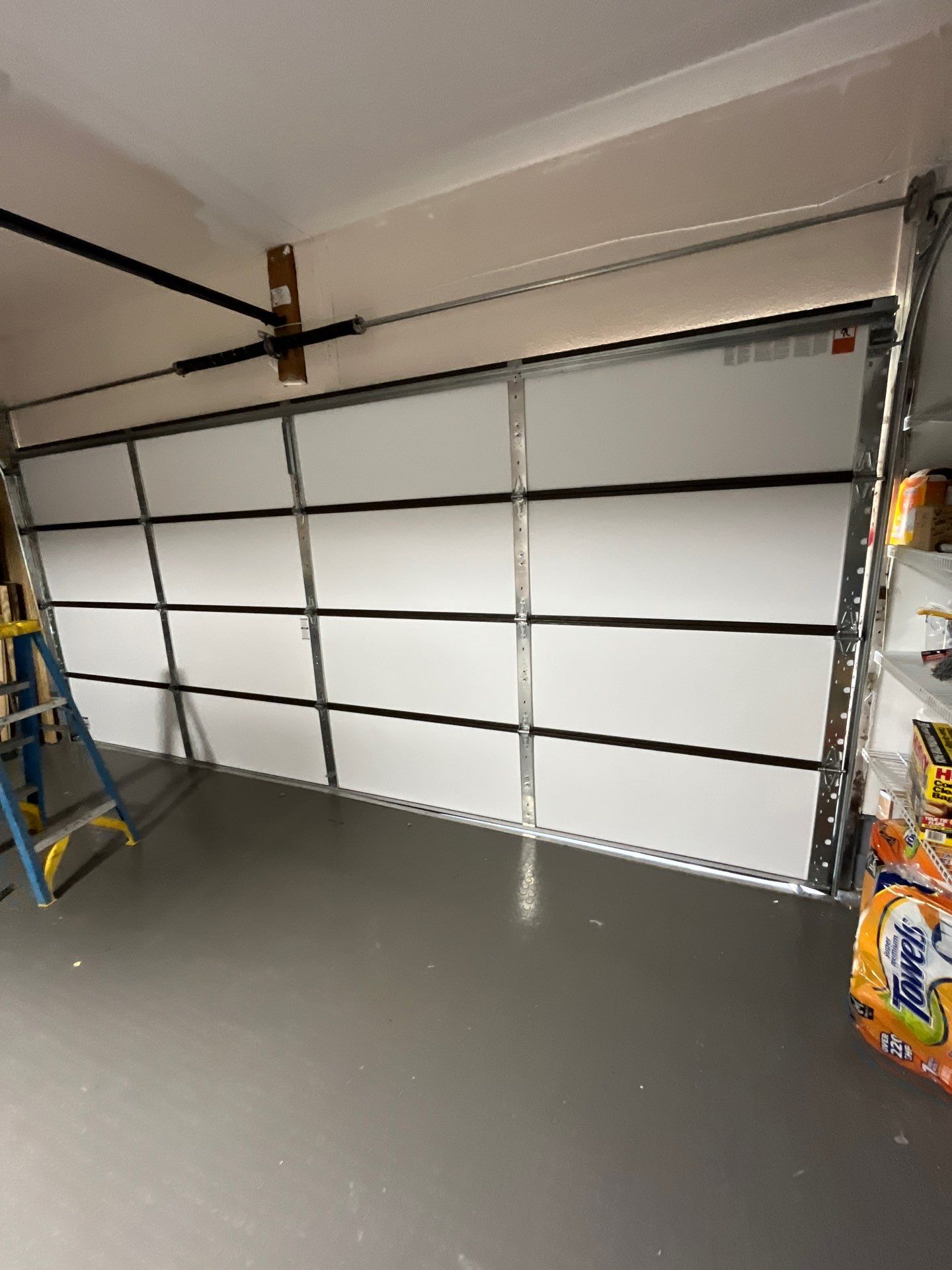 New Sectional Garage Door and Chamberlain Opener Installation in Parma by Ohio Garage Door Repair