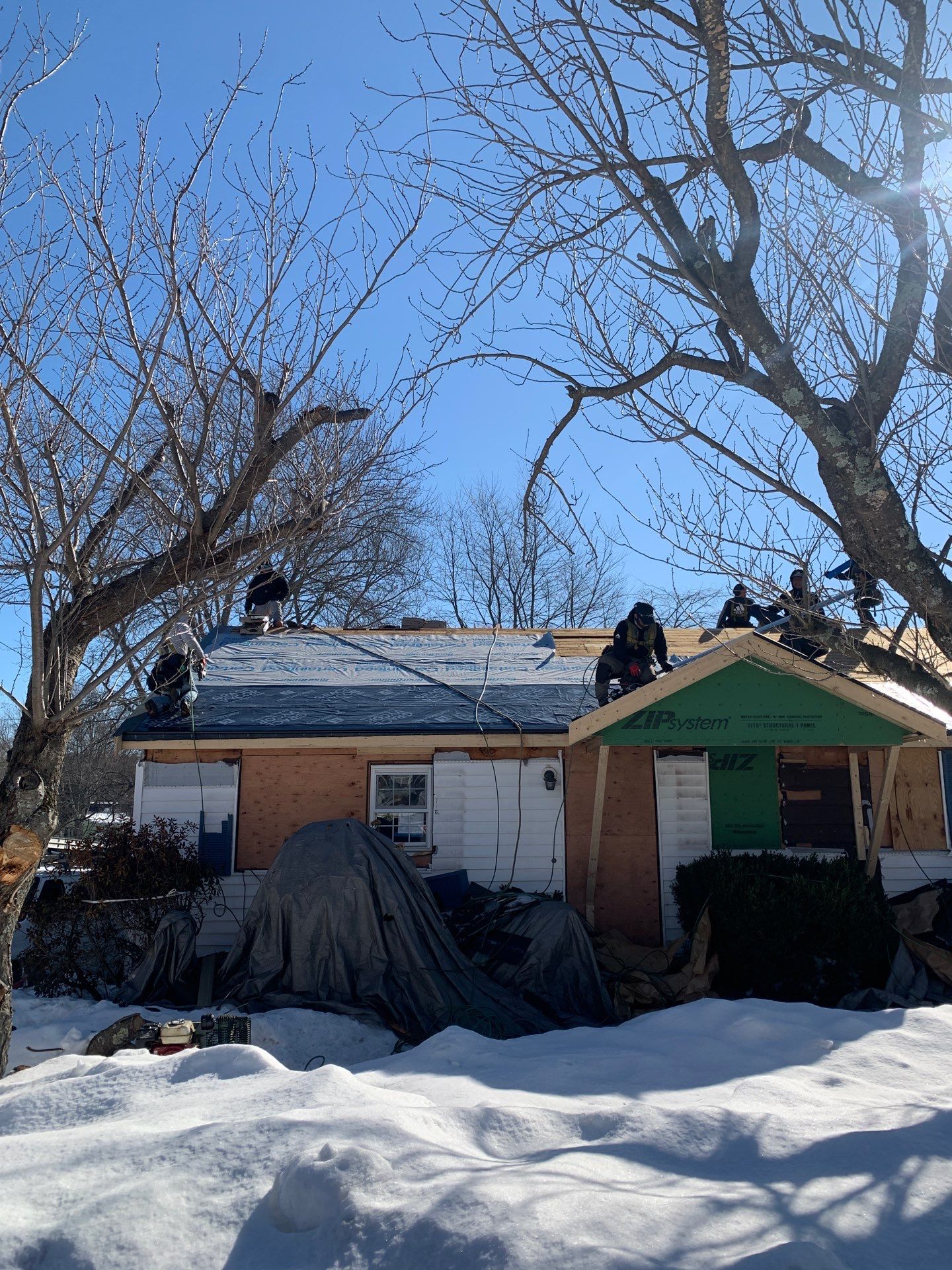 Roof Replacement-Woburn by woodland homeworks