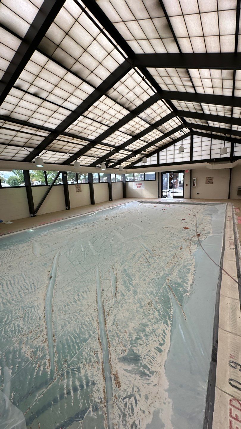 Hotel Pool Deck Project in Cranberry Township by Floors in a Day, Inc