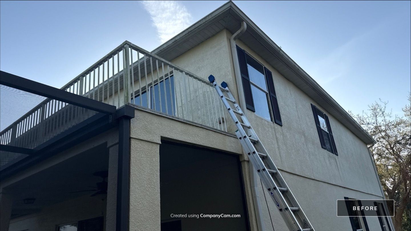 Barrington Ridge 2-Story House & Driveway Cleaning – Before & After Transformation! by Sunshine AquaWash