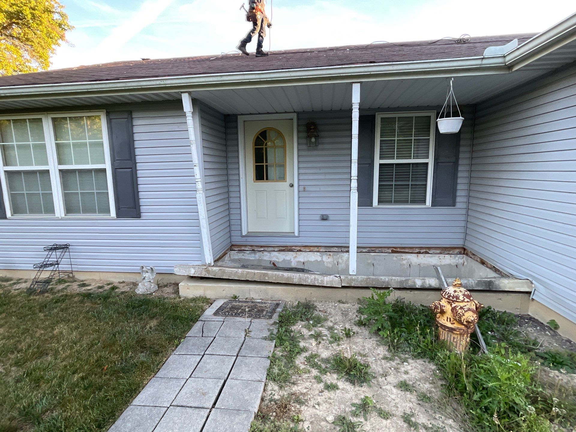 Stone Coated Metal Roof Installation in Columbia City, Indiana by 4Ever Metal Roofing