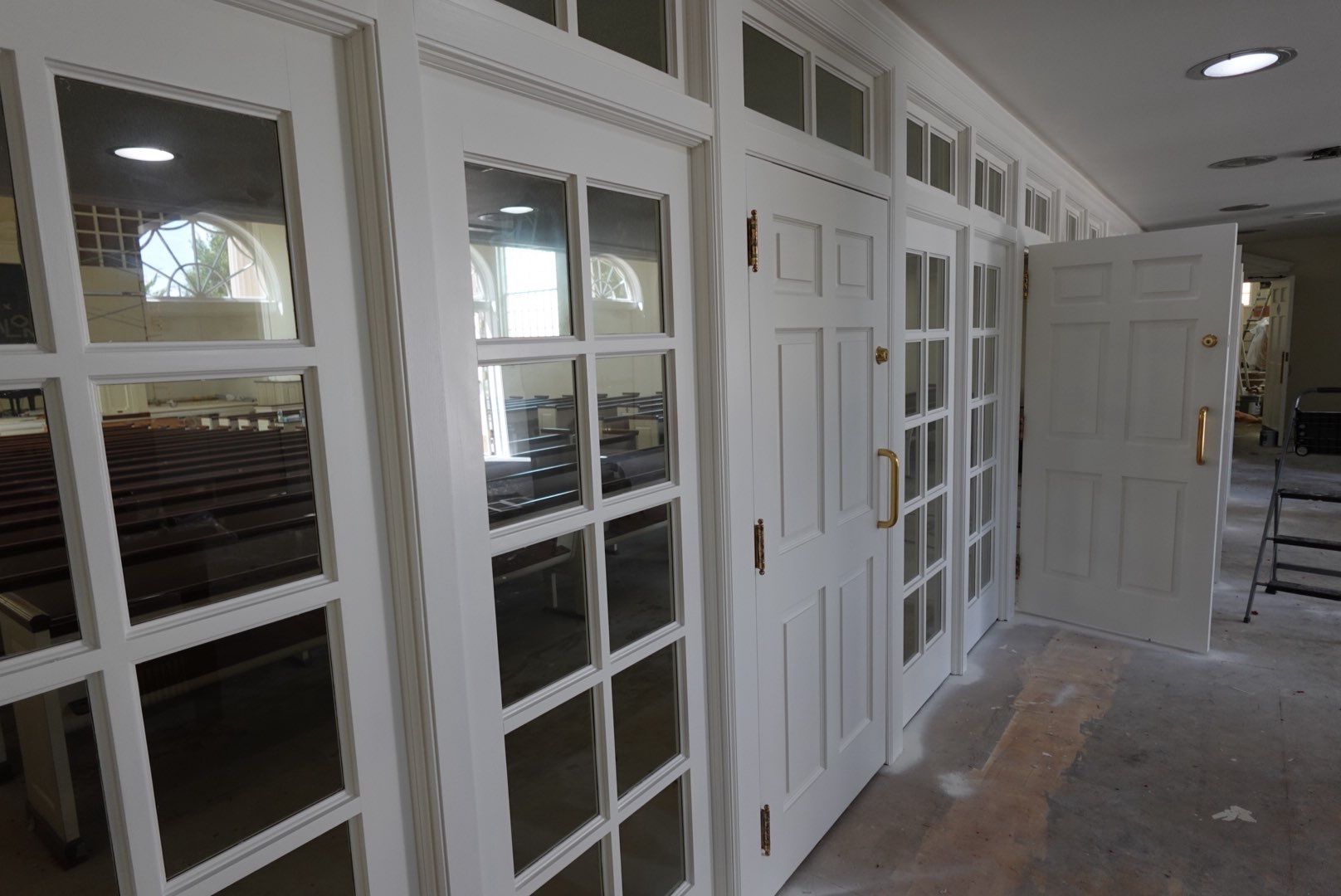 Interior Church Painting and Sanctuary Refresh in Sioux Falls by Select Painting, Coatings & Garage Cabinets