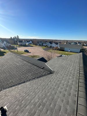 Residential Roofing Installation using Asphalt GAF HDZ