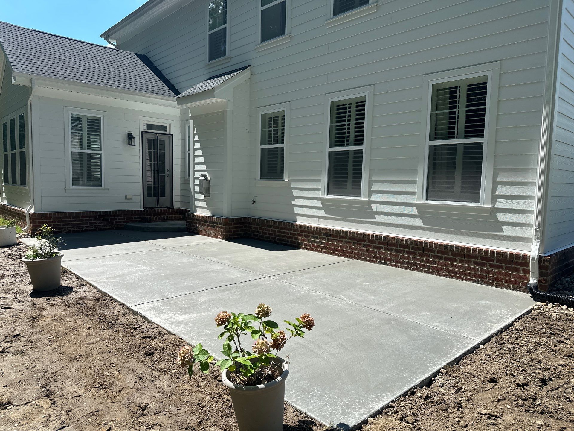 Project in Virginia Beach by Sam The Concrete Man Virginia Beach