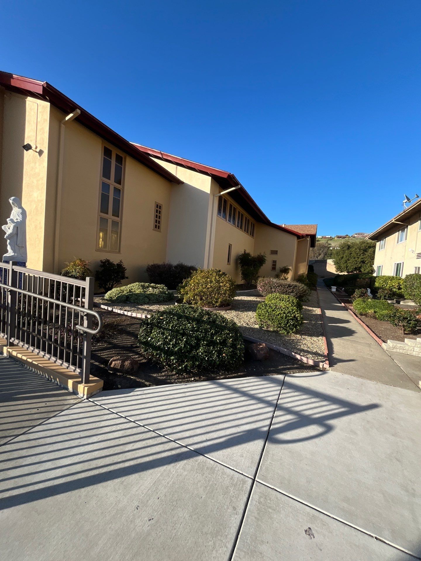 Assumption church San Leandro  by Herrera’s Bay Area Painting inc.