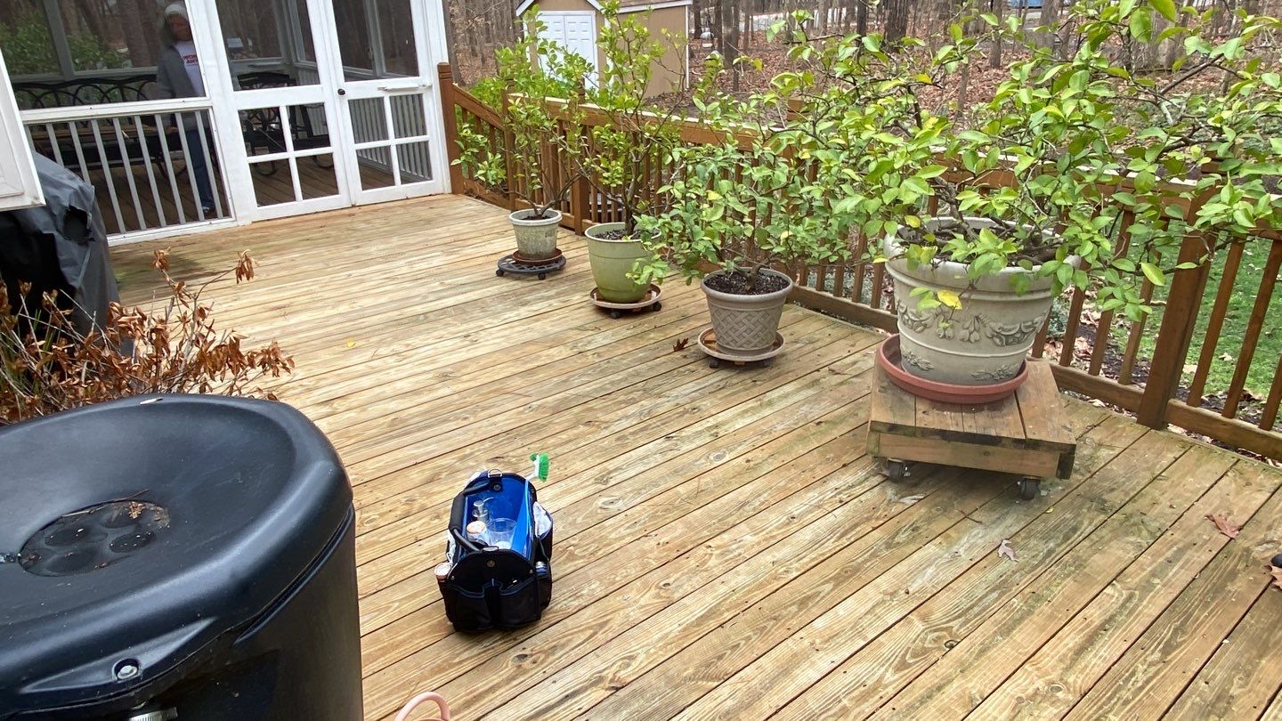 Weathered Deck using Wood Sealant by DuraSeal