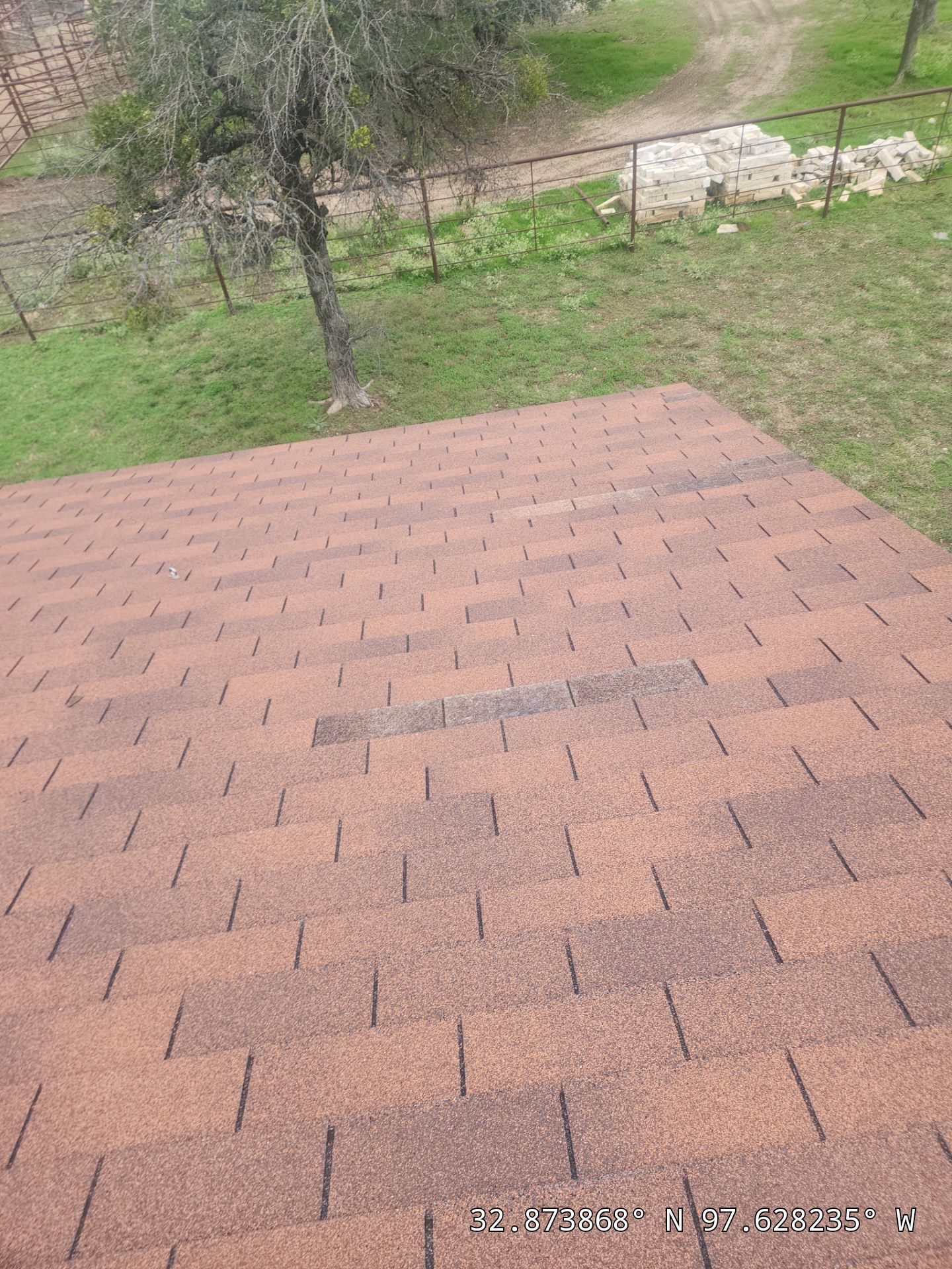 Project in Weatherford by Lonestar Roofing and Restoration LLC.
