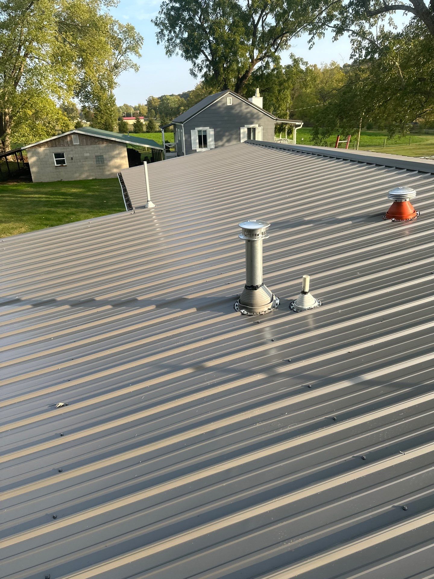 Residential Roofing Installation using Metal by Rainstoppers Roofing