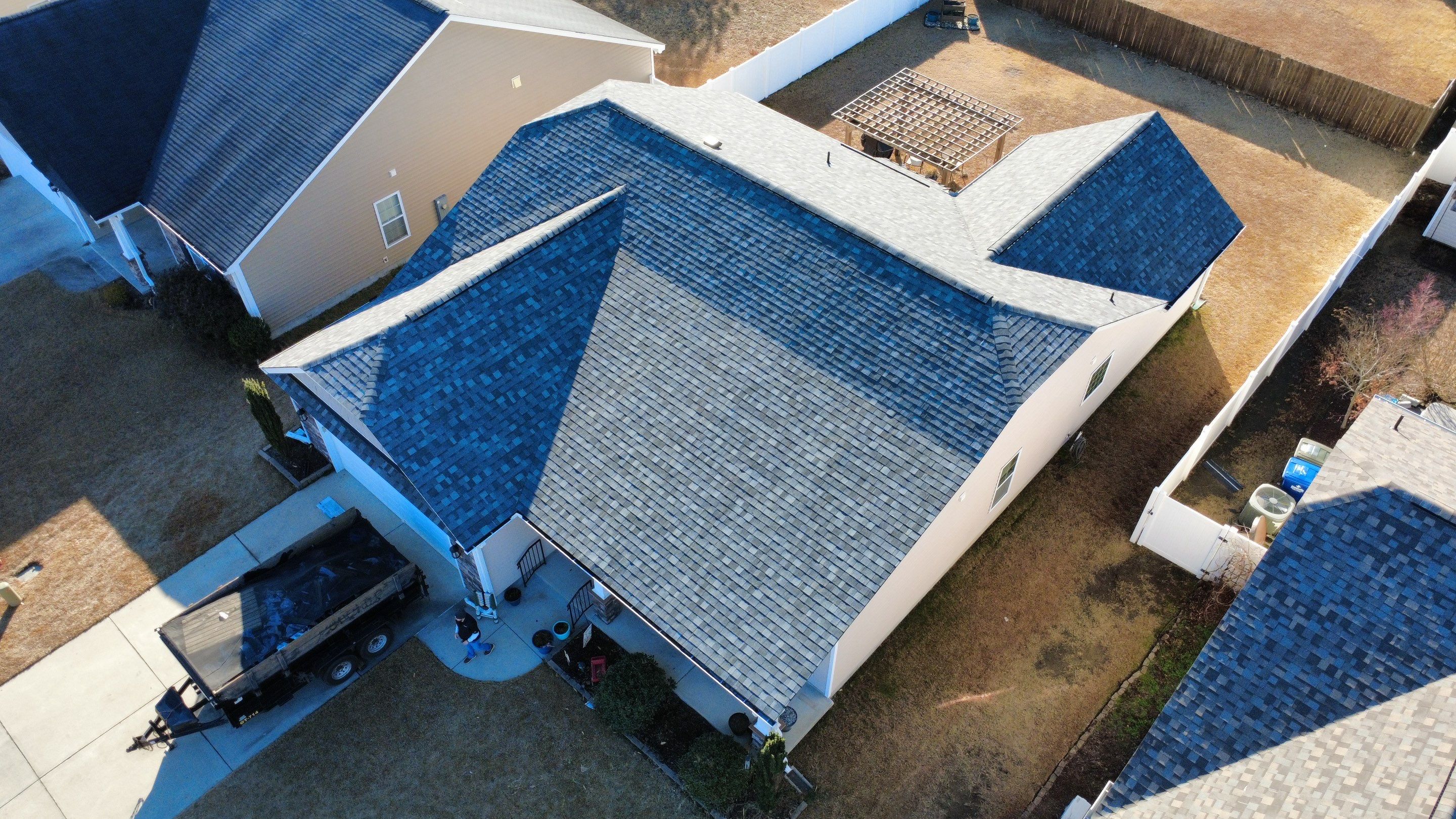 IKO Dynasty Summit Grey by Alpha Sky Roofing